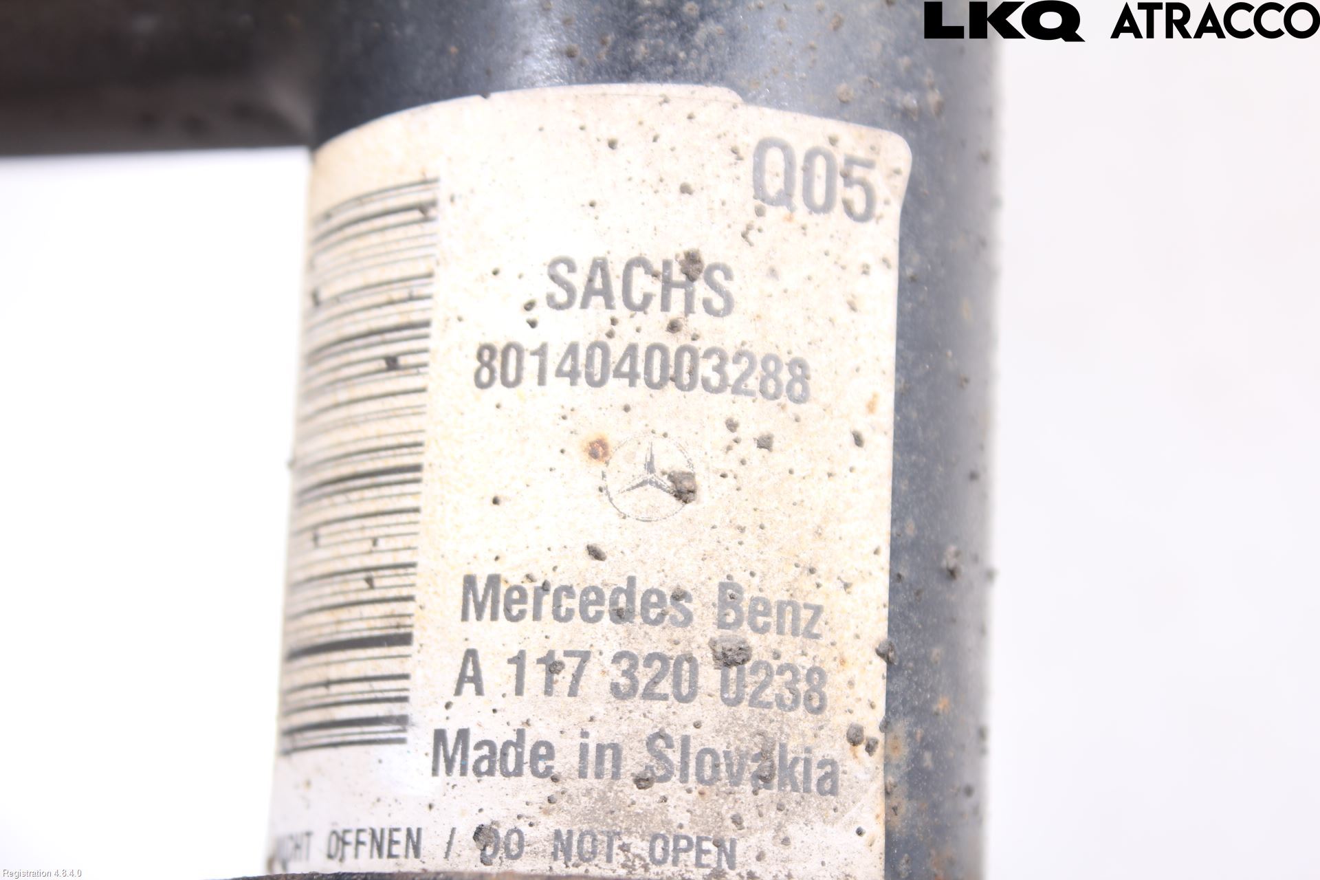 Mercedes-Benz MB CLA-KLASS (C117/X117) 13-19 Fjäderben Fram Höger