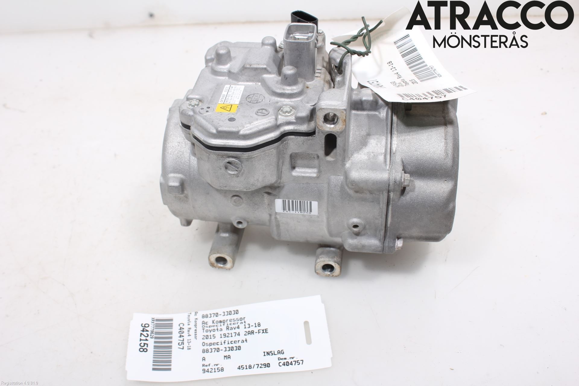 Toyota RAV4 13-18 Ac Kompressor