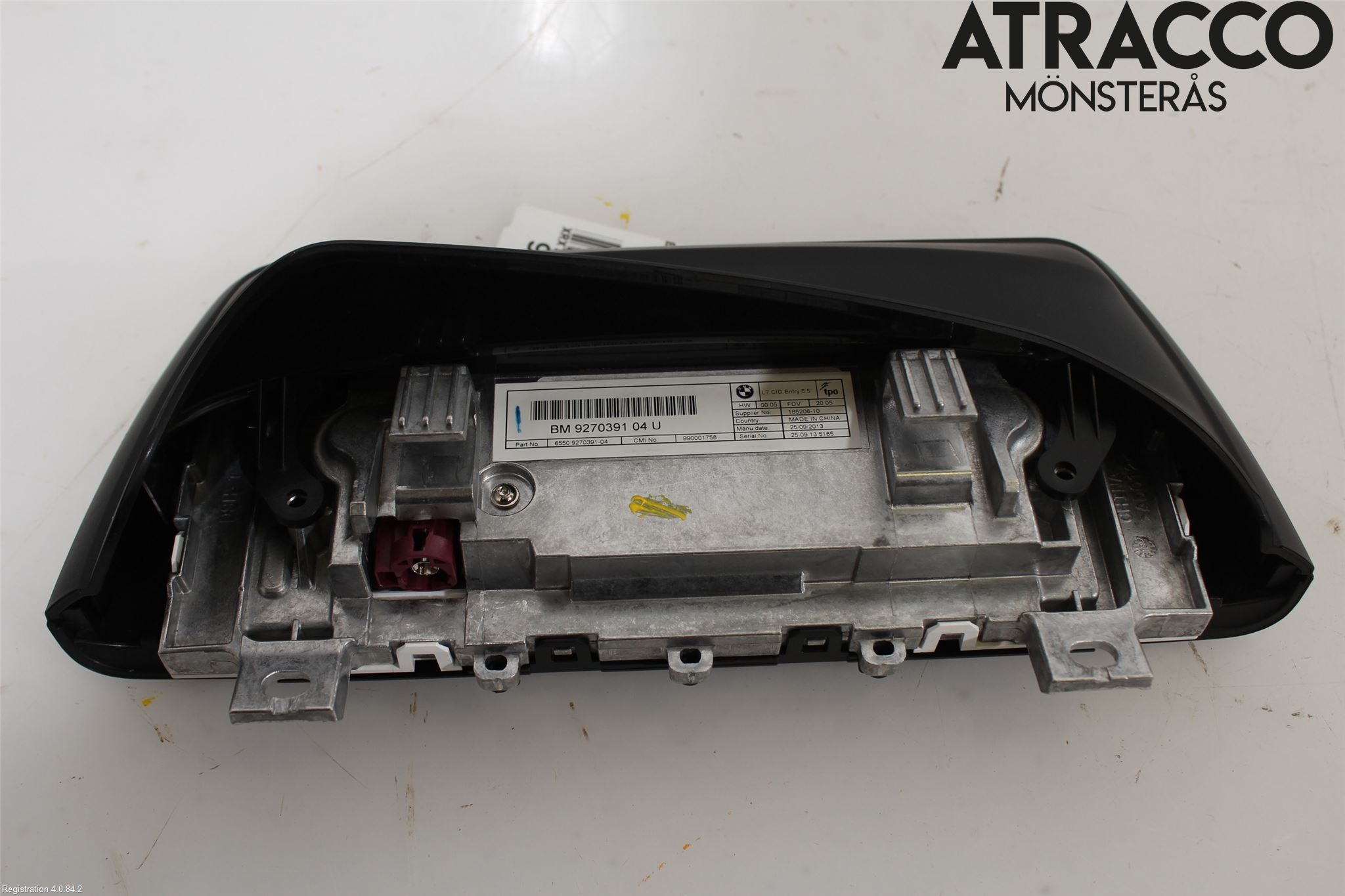 BMW 1 F20/F21 11-19 Bildskärm