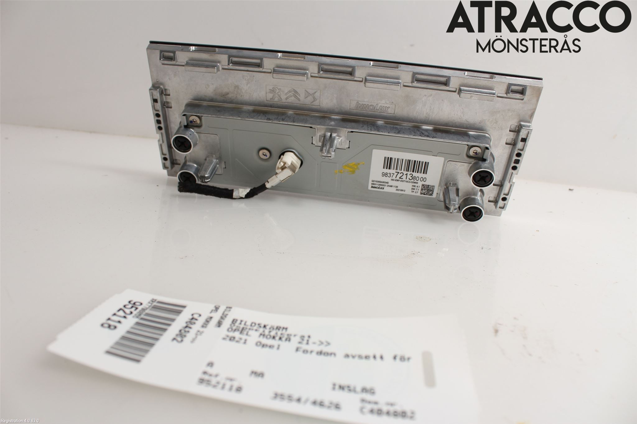 Opel MOKKA 21- Bildskärm