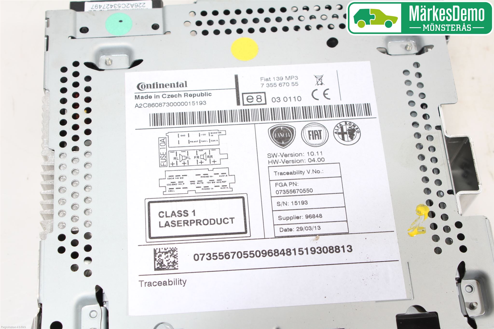 Fiat PANDA 12- Radio