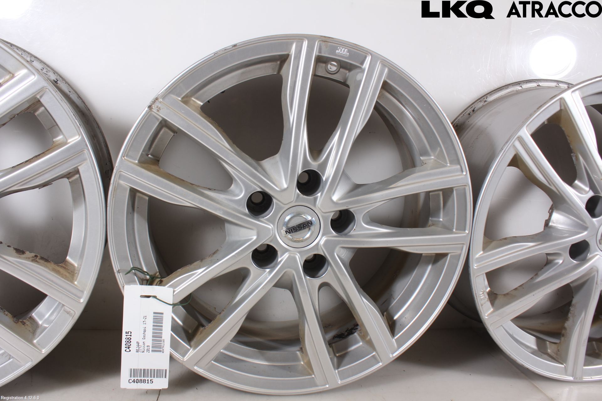 Nissan QASHQAI 17-21 Fälgsats Aluminium