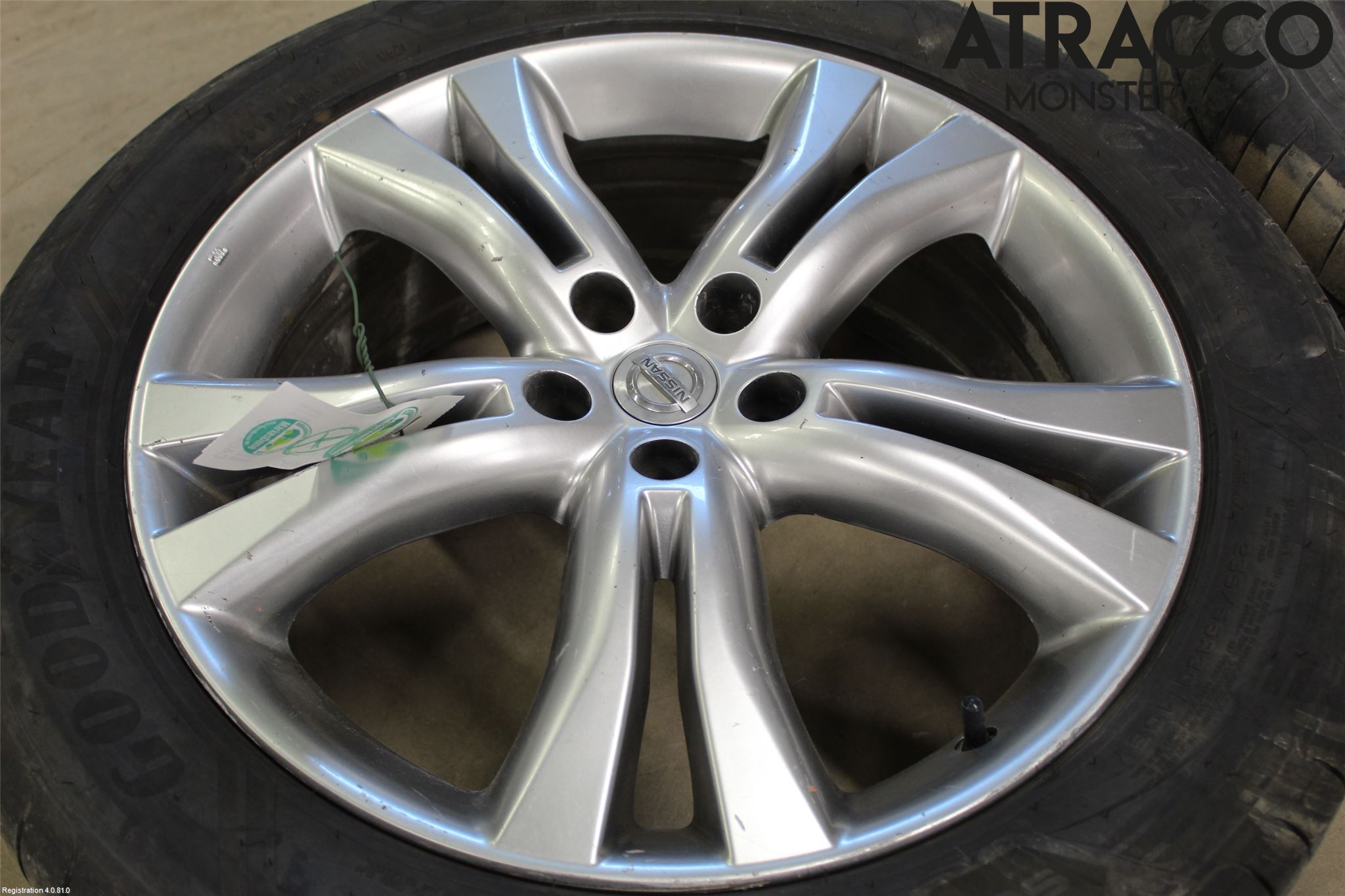 Nissan MURANO 09-15 Sommardäck Alumfälg 4St