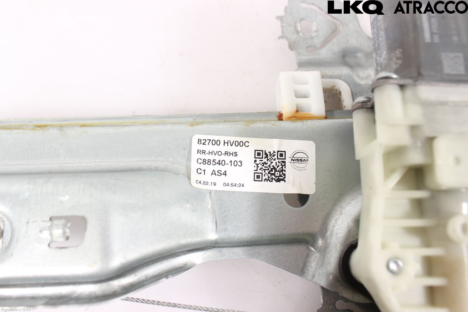 Nissan QASHQAI 17-21 Fönsterhiss El Kompl