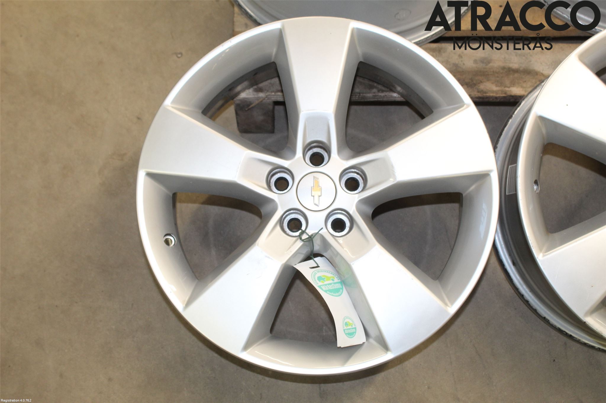 Chevrolet TRAX Fälgsats Aluminium