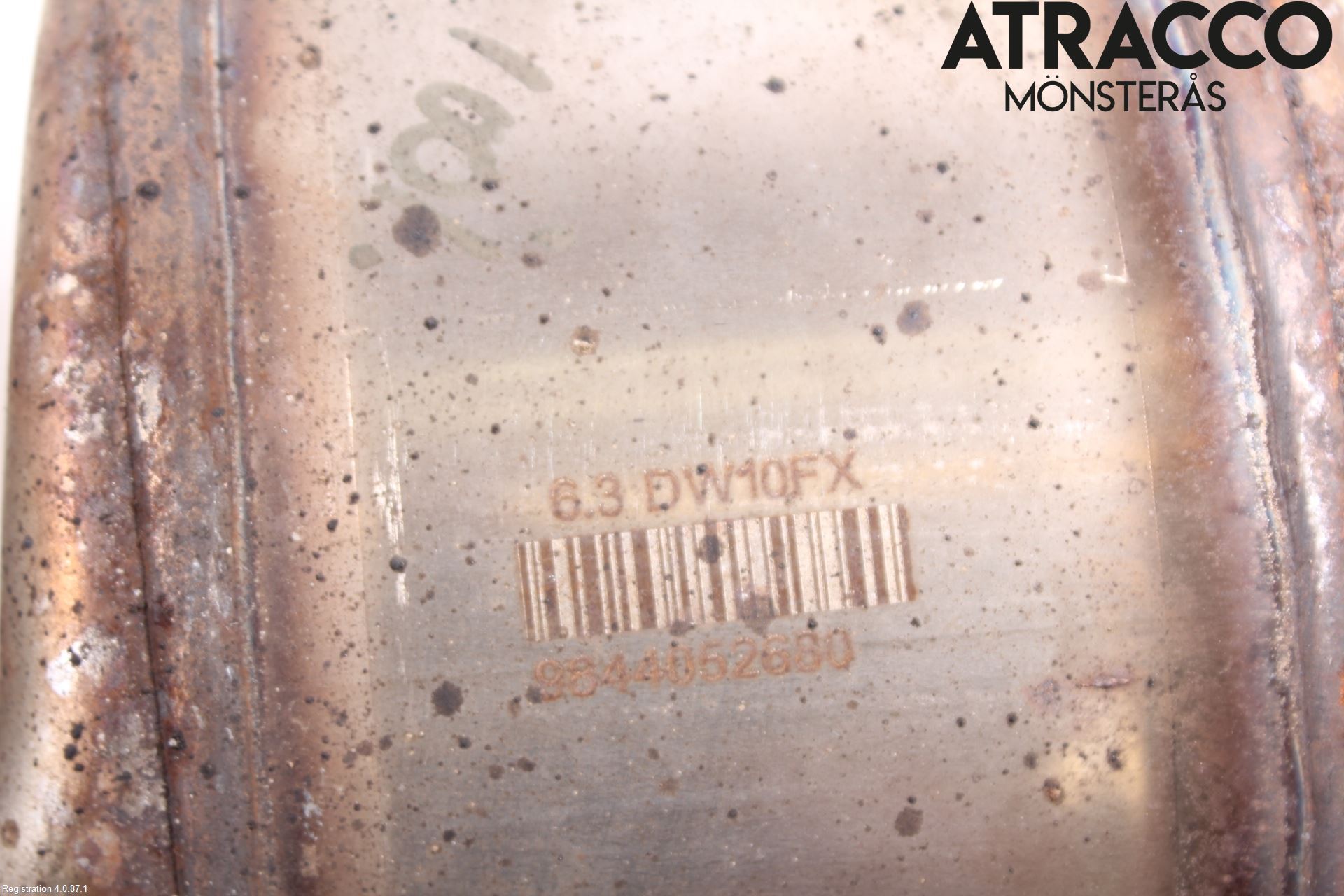 Peugeot EXPERT/E-EXPERT 17- Avgas Bakre Dämpare