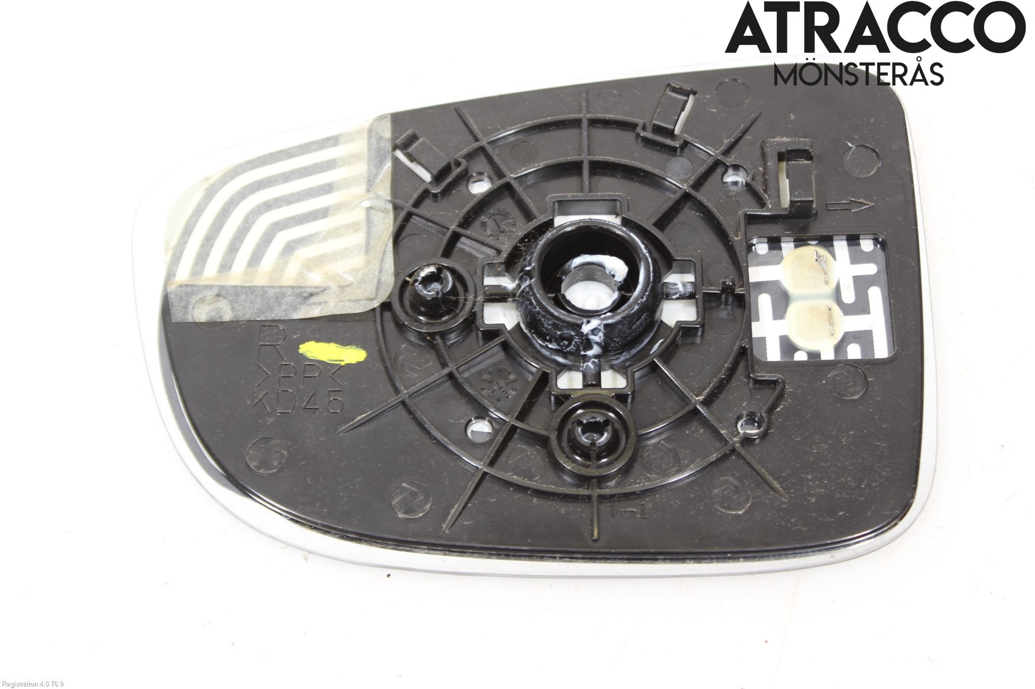 Mazda 3 III 14-19 Spegelglas Hö