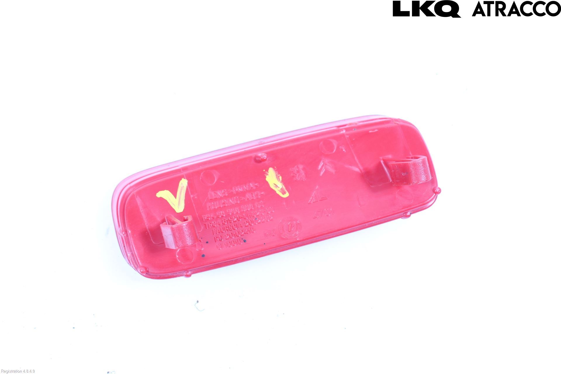 Peugeot EXPERT/E-EXPERT 17- Dimljus/Reflex Bak