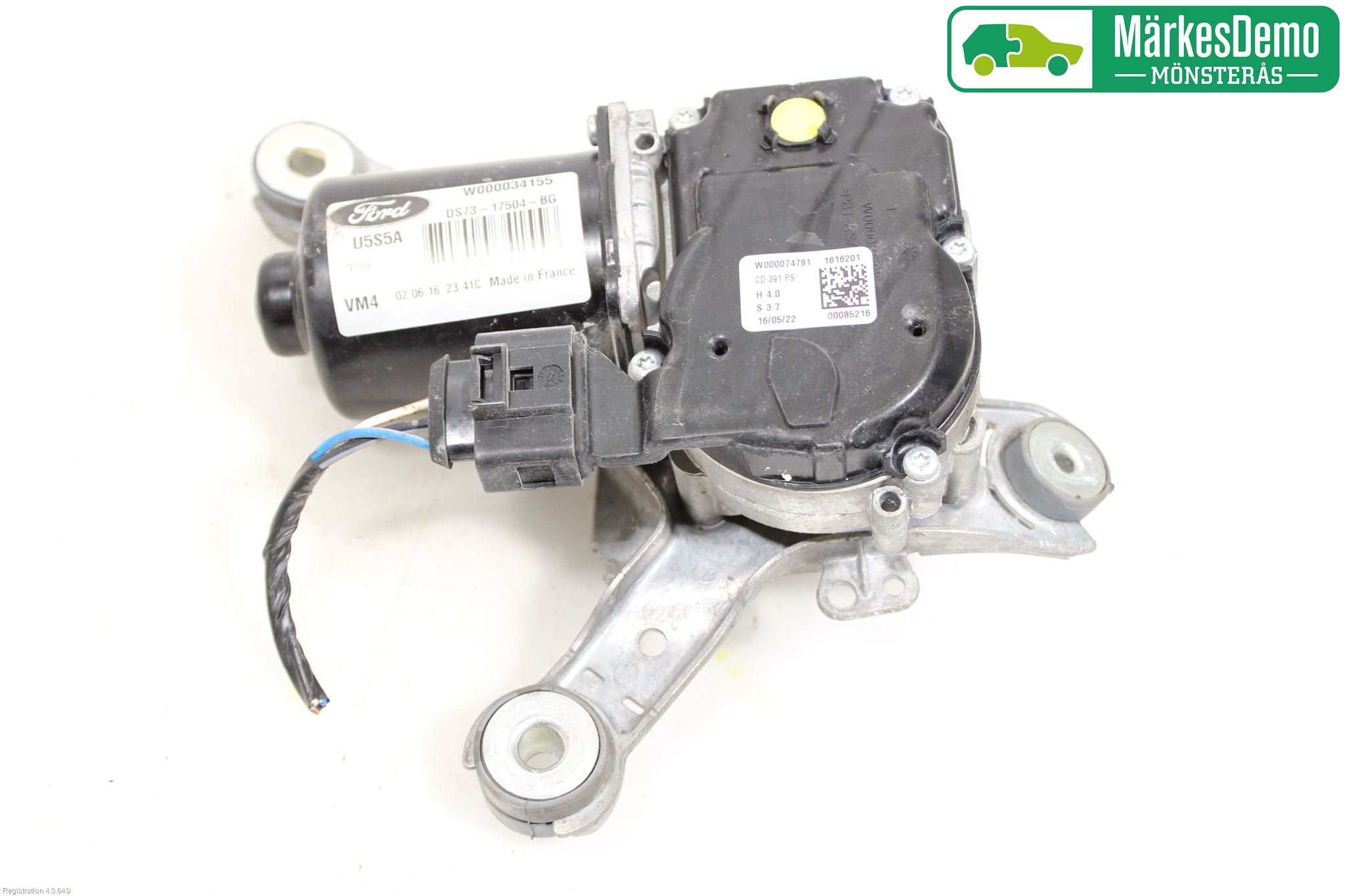 Ford MONDEO 15-22 Torkarmotor Vindruta