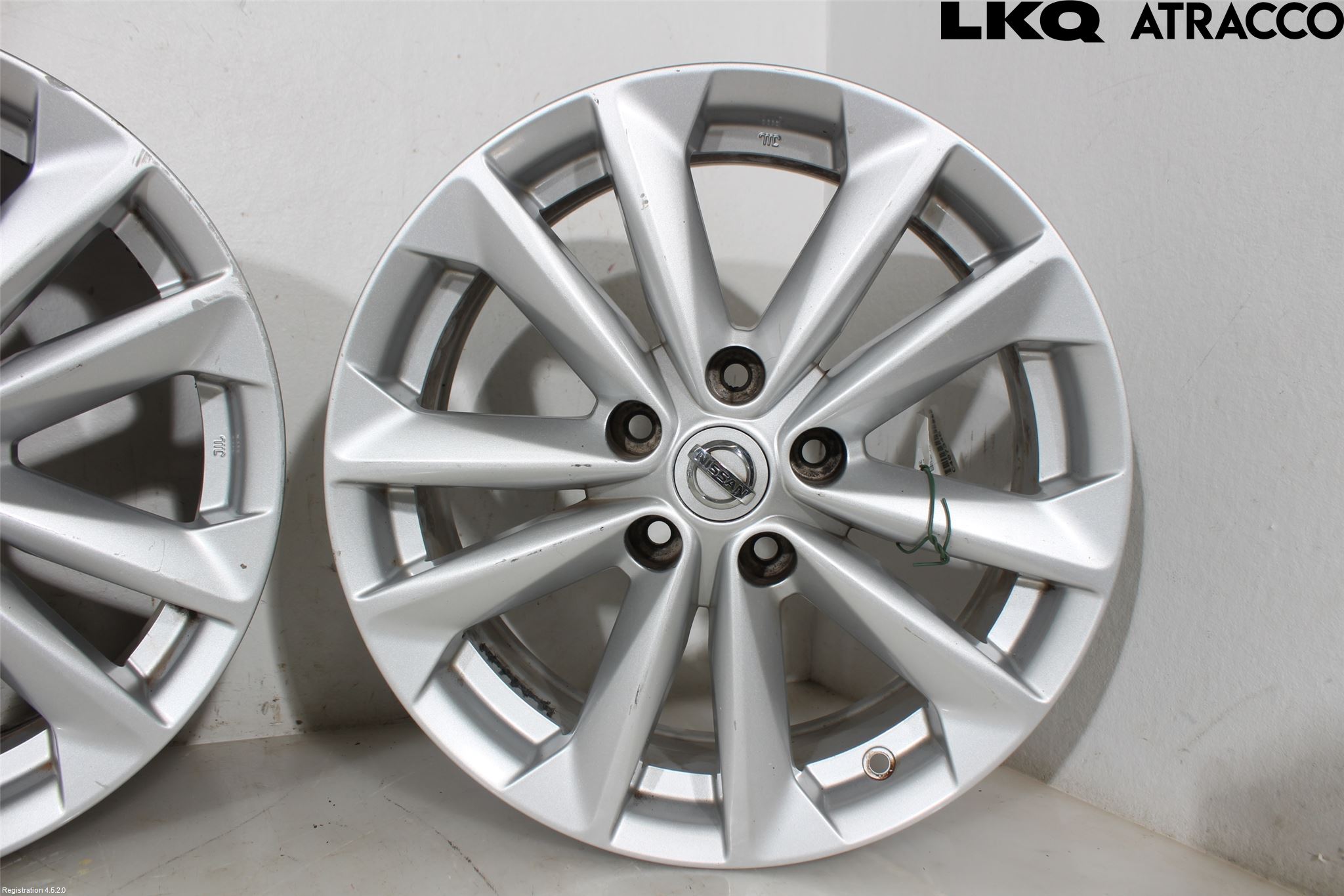 Nissan QASHQAI 14-17 Fälgsats Aluminium
