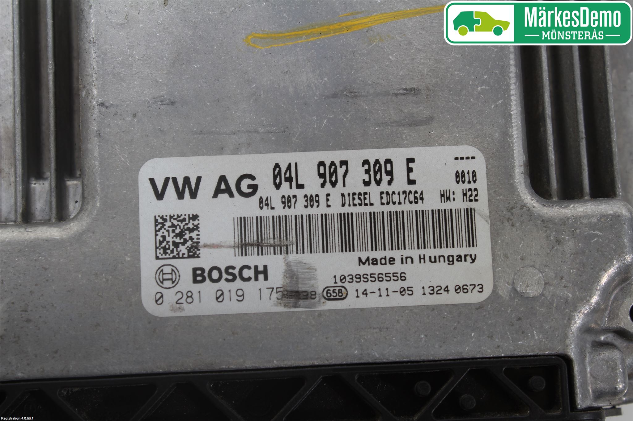 Volkswagen VW GOLF / E-GOLF VII 13-20 Styrenhet Insprut Bensin