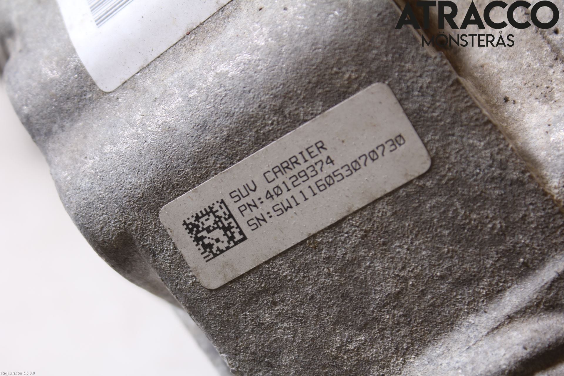 Jaguar F-PACE Framvagn Diffrential