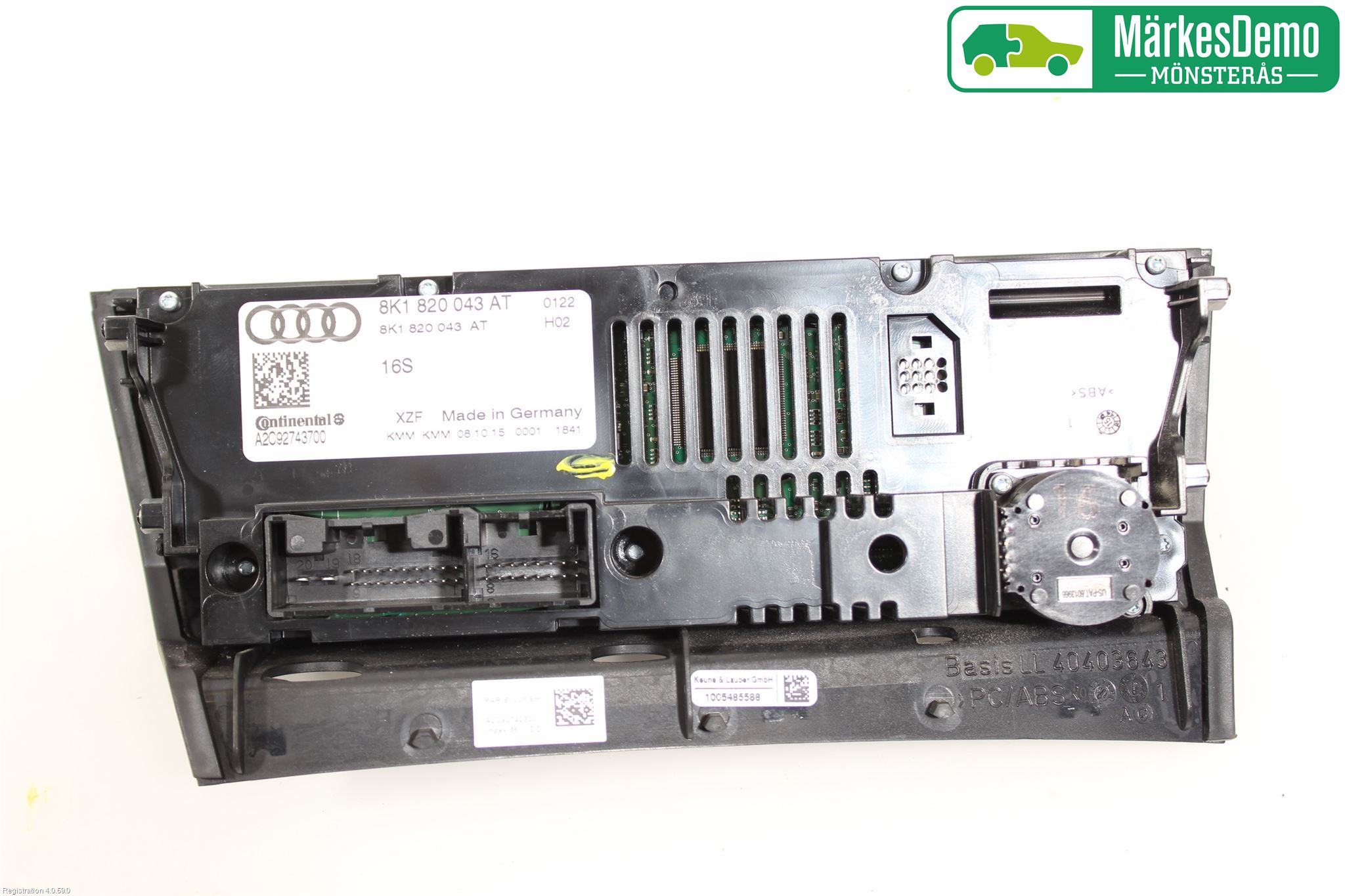 Audi A4 12-15 Ac Styrenhet Ac Manöveren