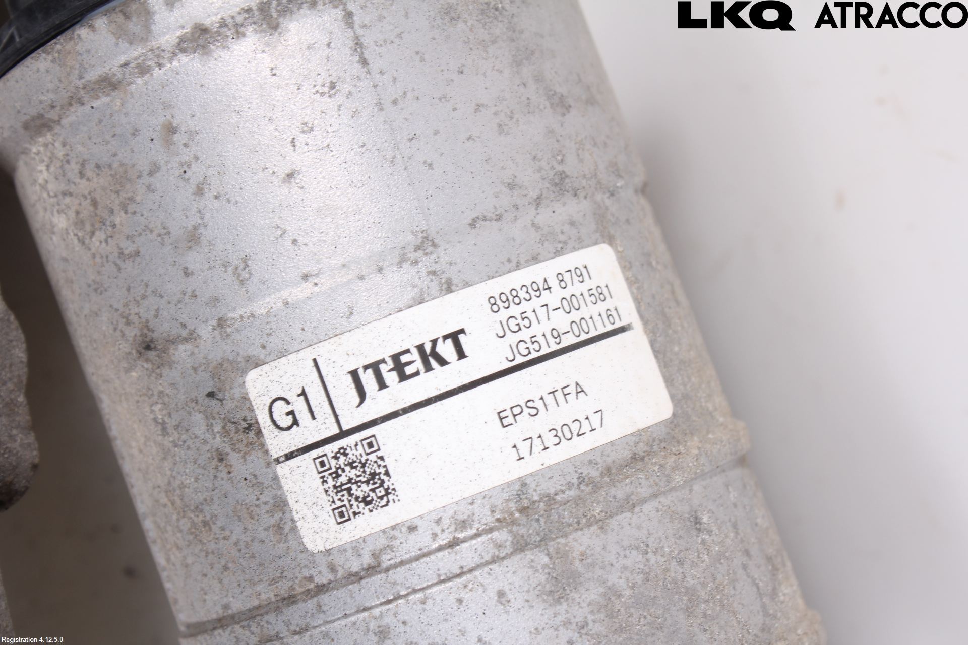 Isuzu D-MAX Styrväxel-Snäcka Elektrisk