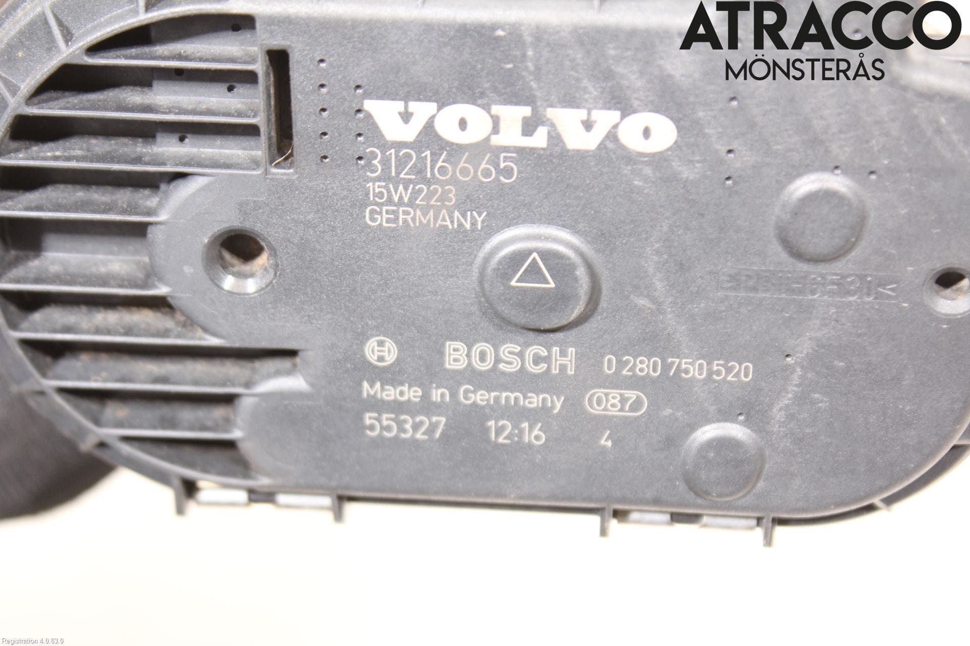 Volvo V70 14-16 Injspjällhus