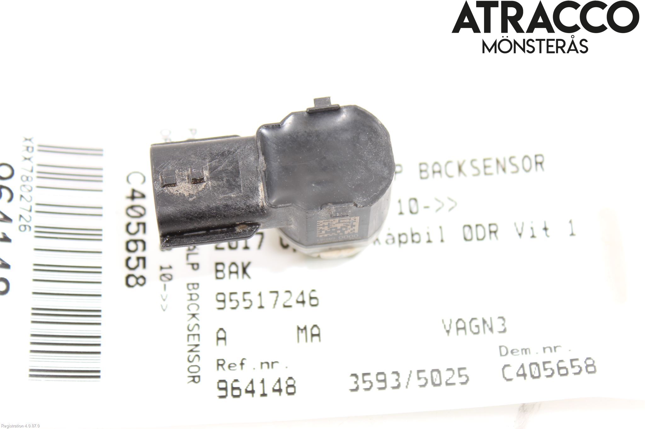 Opel MOVANO B 10-22 Parkeringshjälp Backsensor