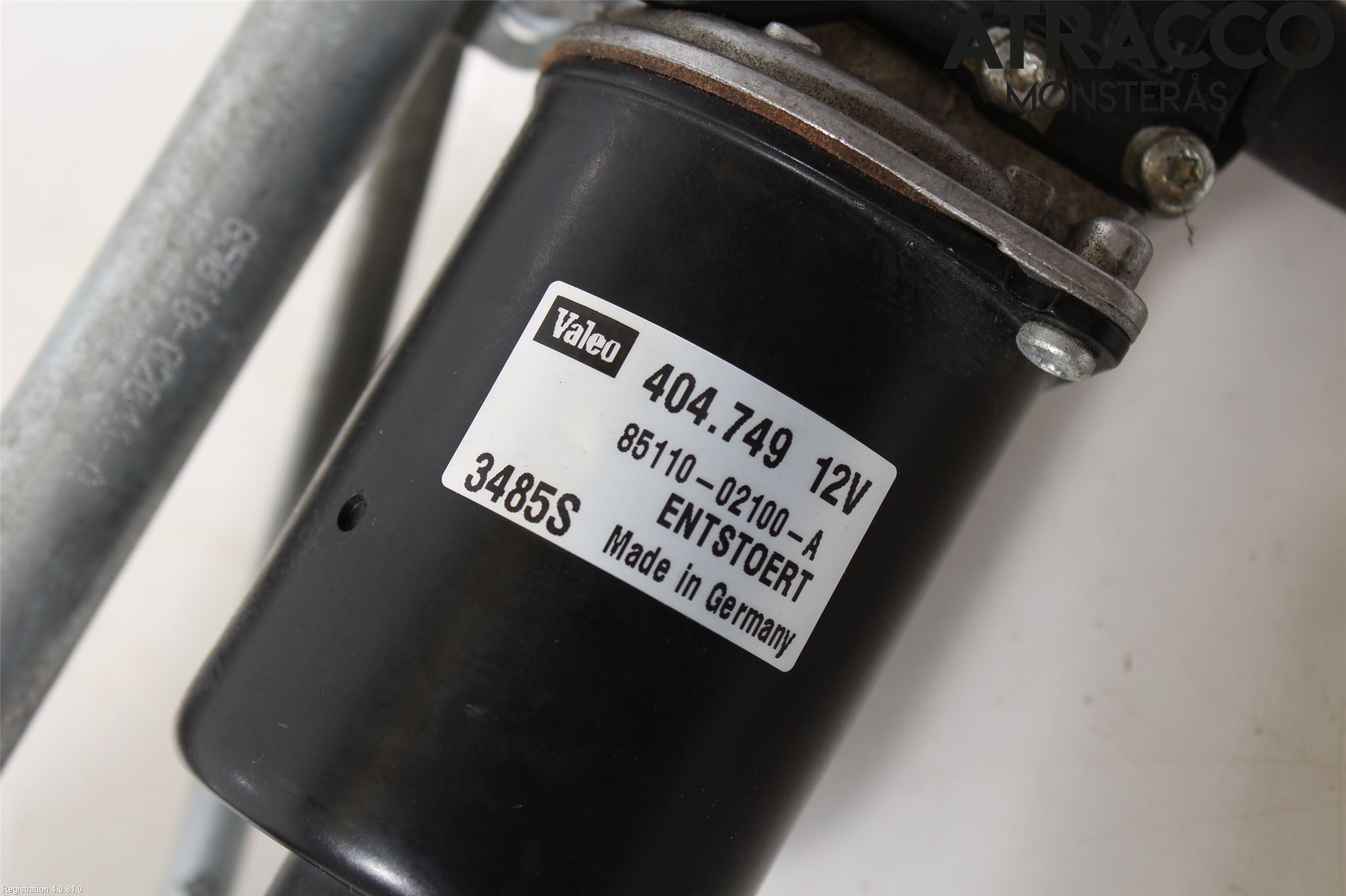 Toyota COROLLA 02-07 Torkarmotor Vindruta