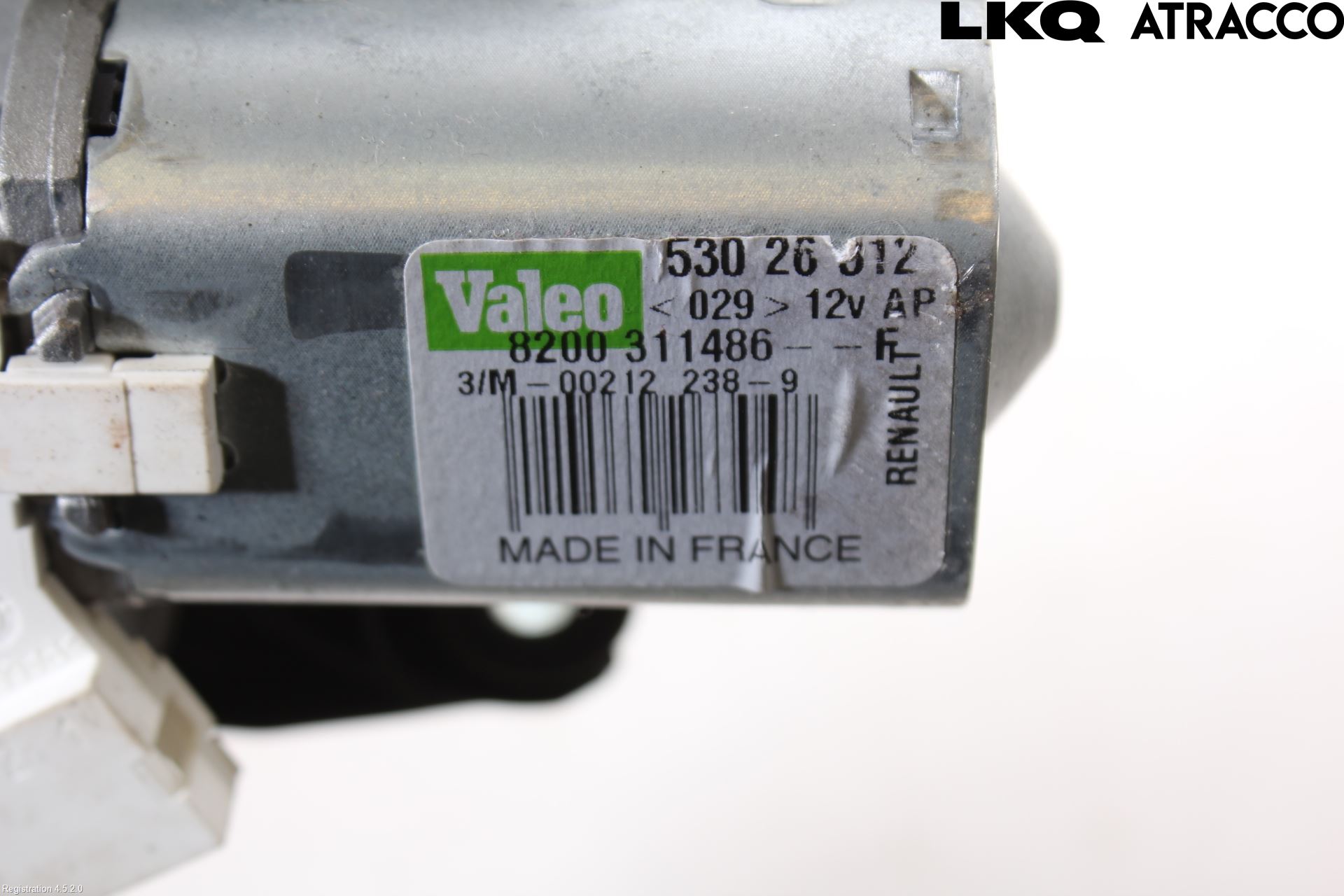 Renault CLIO III  09-12 Torkarmotor Baklucka