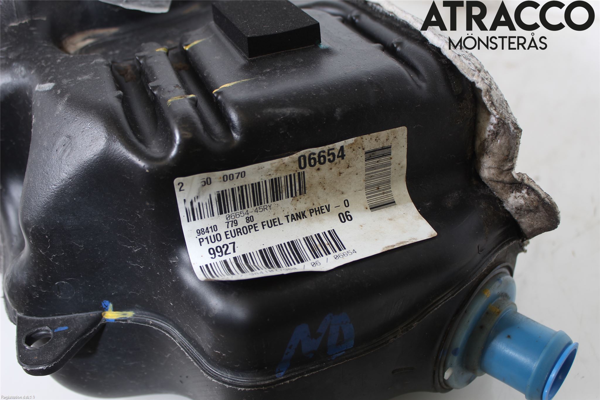 Opel GRANDLAND X 18- Bränsletank