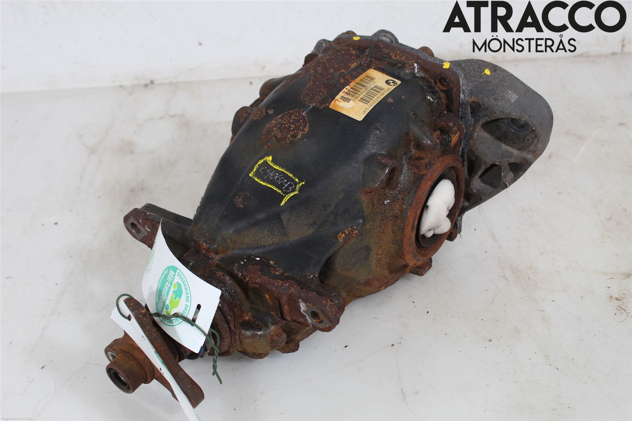 BMW 3 F30/F31/F80 12-19 Bakväxel-Diff