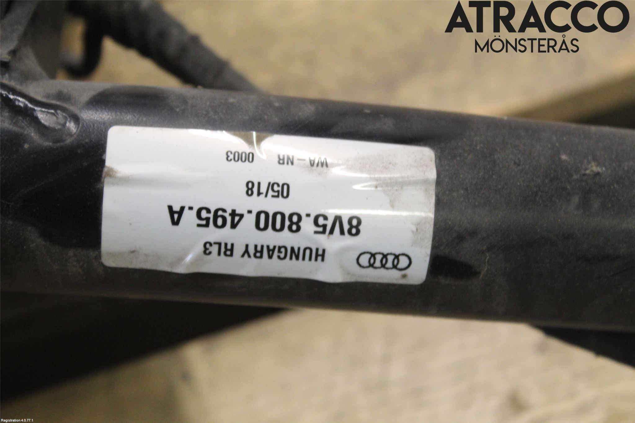 Audi A3/S3 8V 13-20 Dragkrok