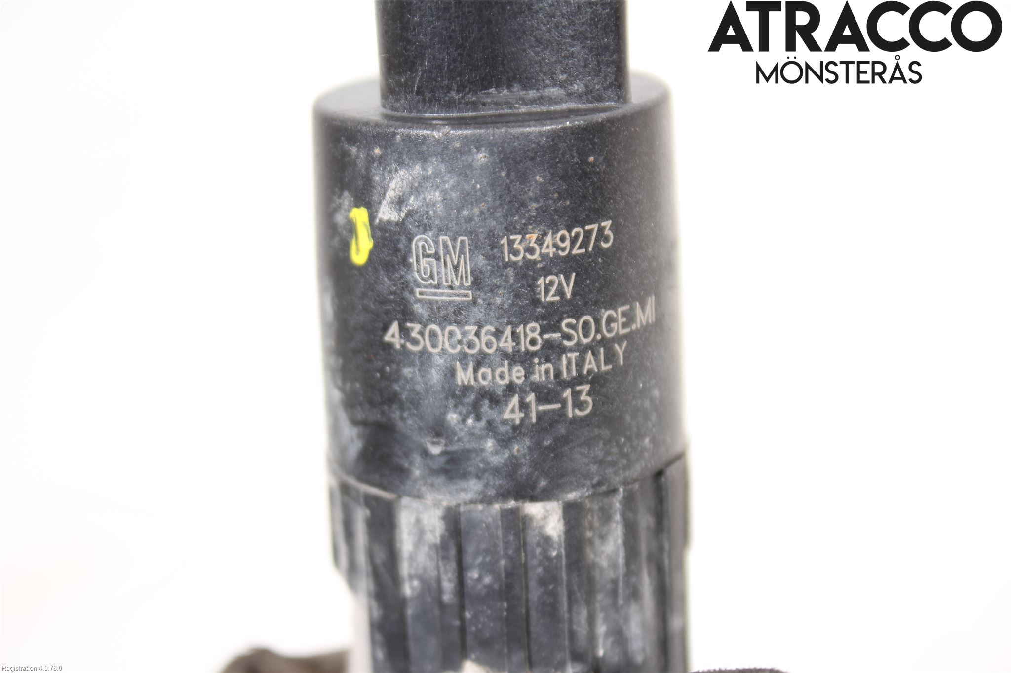 Opel ASTRA J 10-15 Spolarpump Vindruta