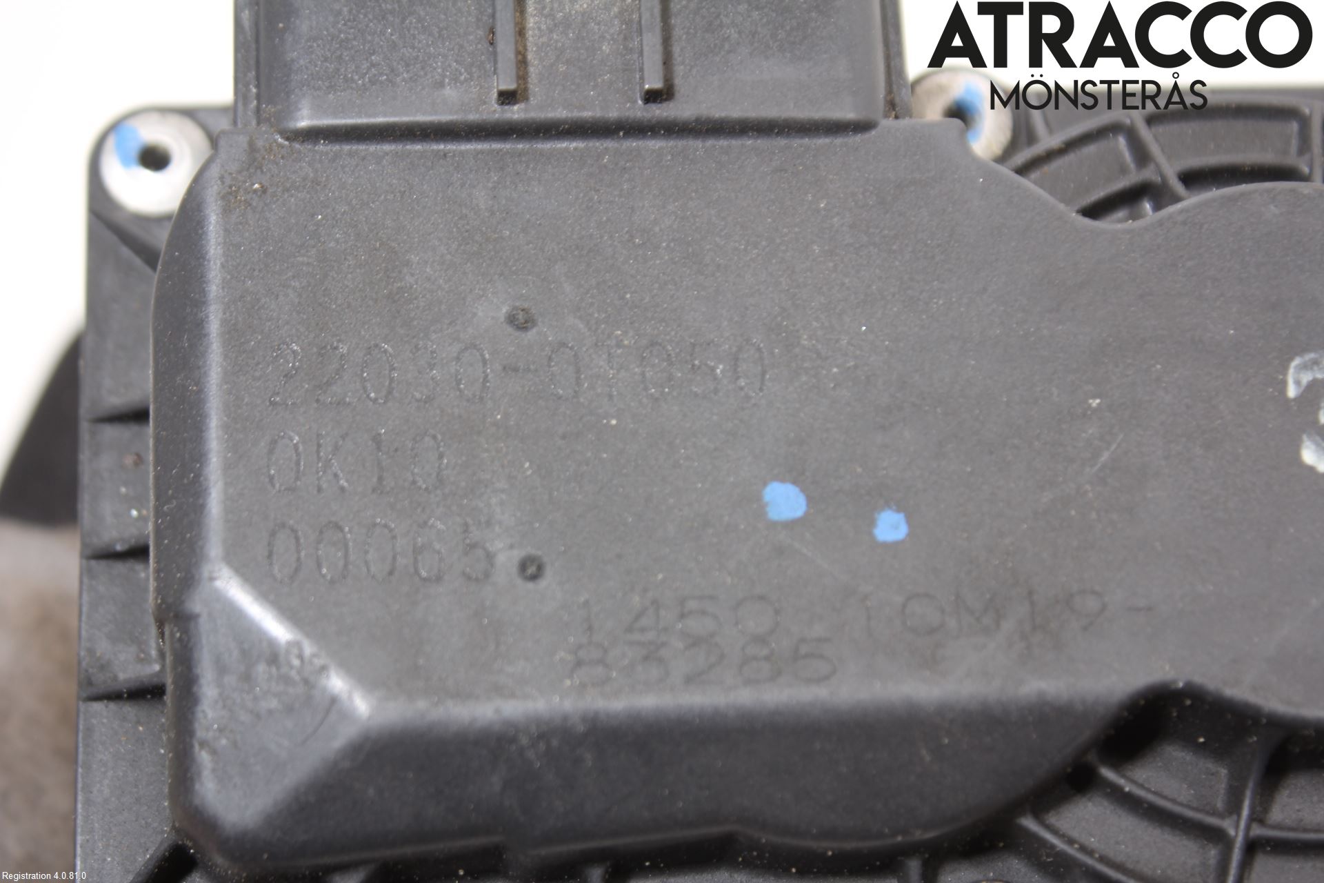 Toyota VERSO 09-18 Injspjällhus