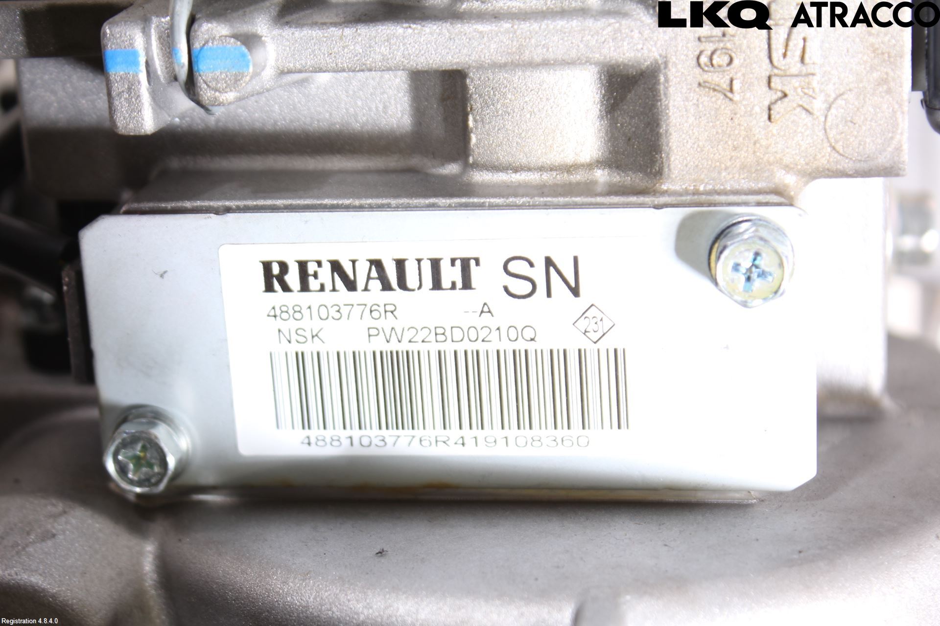 Renault ZOE/E-TECH 13- Rattaxelagg Med Inb Servo