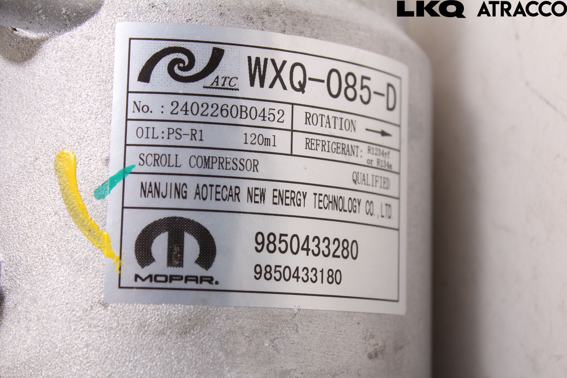 Opel CORSA F, CORSA-E 20- Ac Kompressor