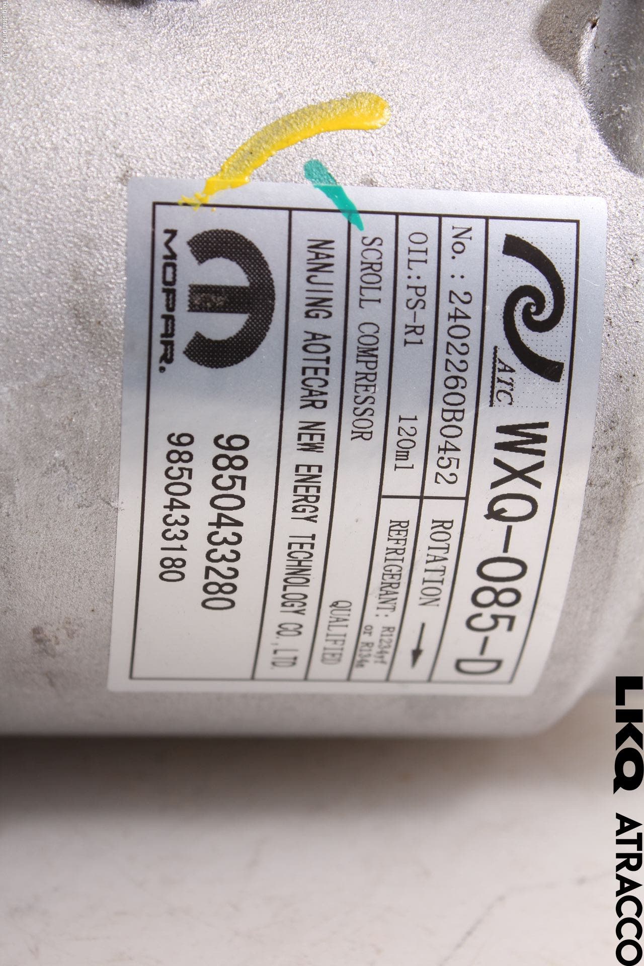 Opel CORSA F, CORSA-E 20- Ac Kompressor