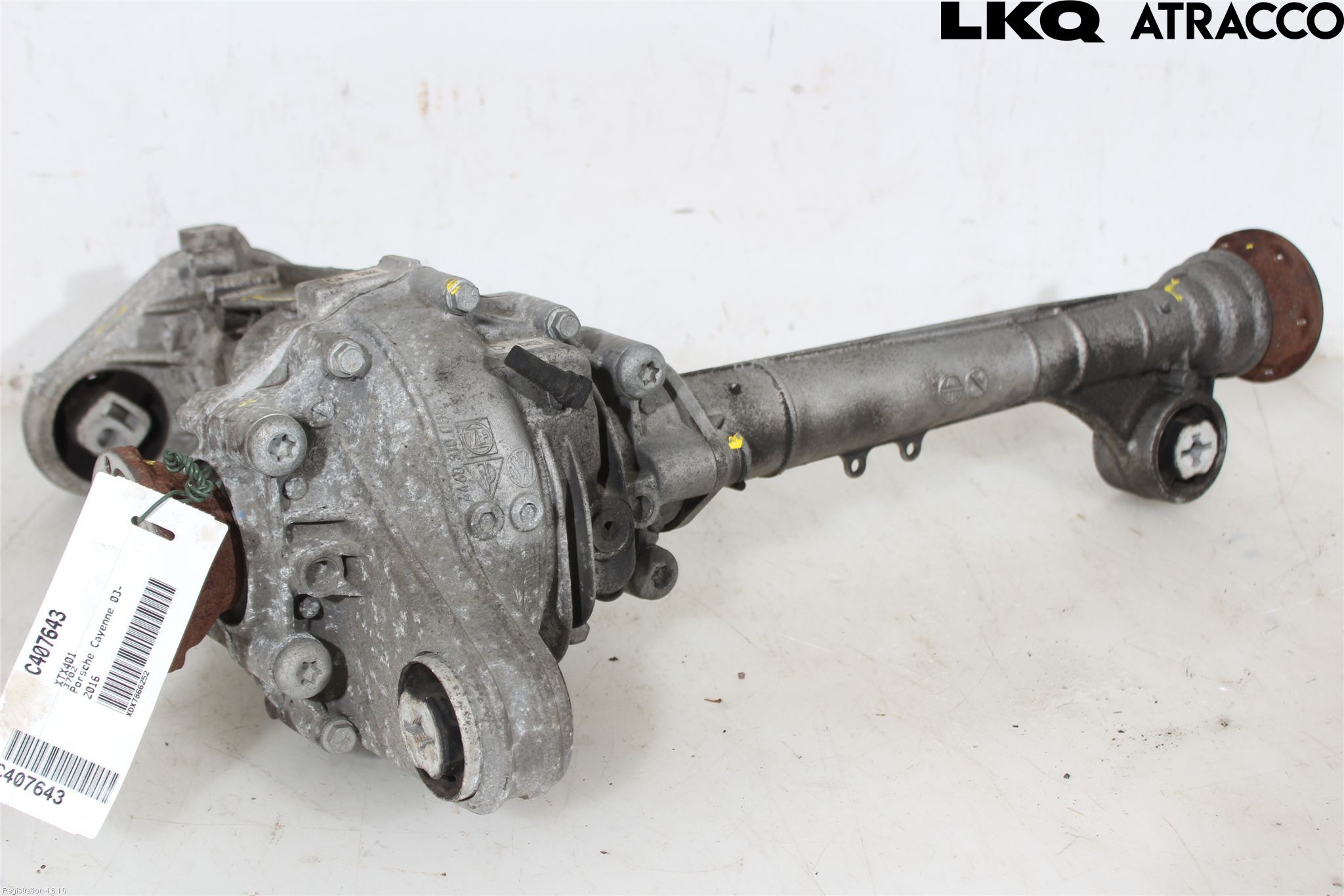 Porsche CAYENNE 03- Framvagn Diffrential