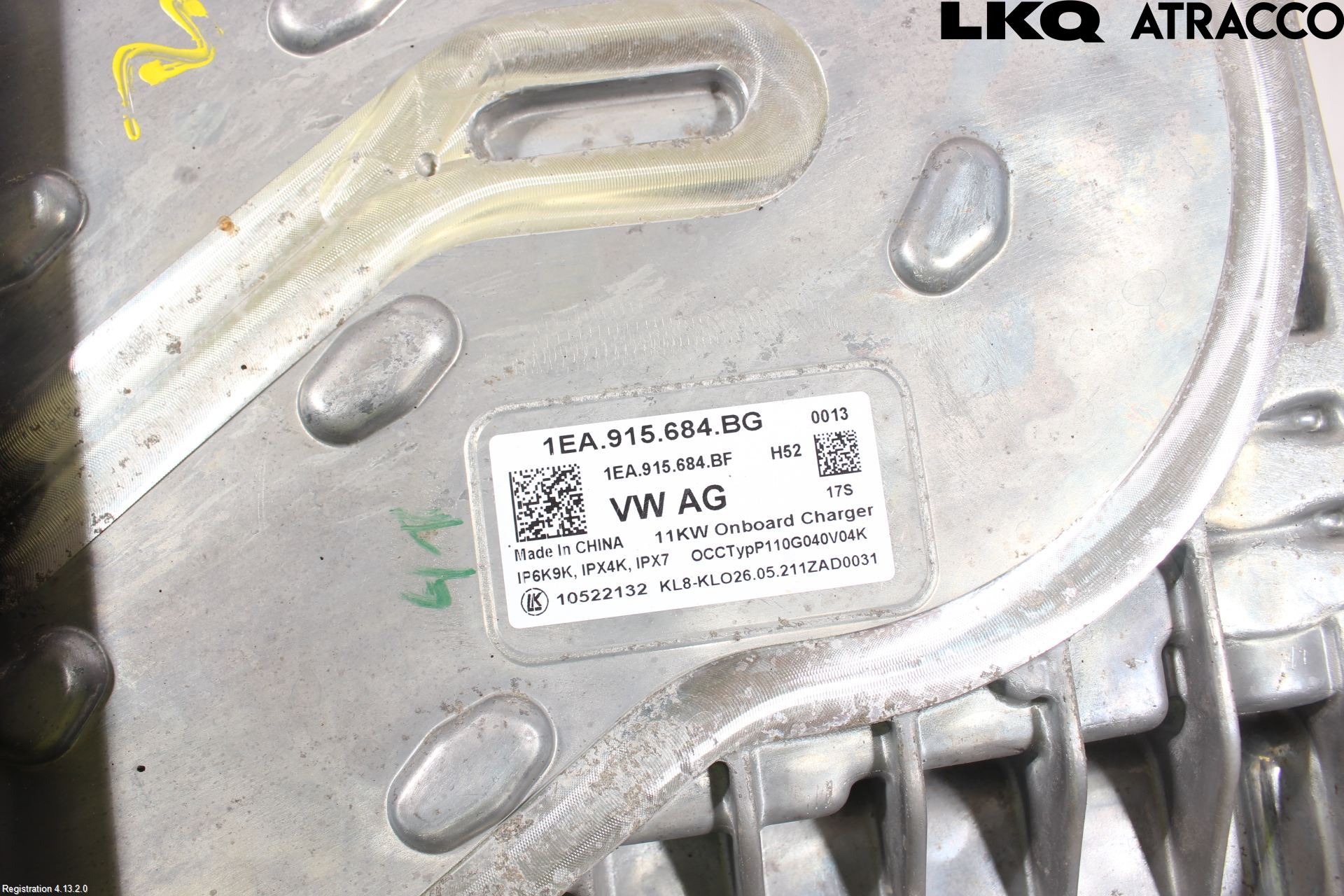 Volkswagen VW ID.4 21- Batteriladdare Högspänning