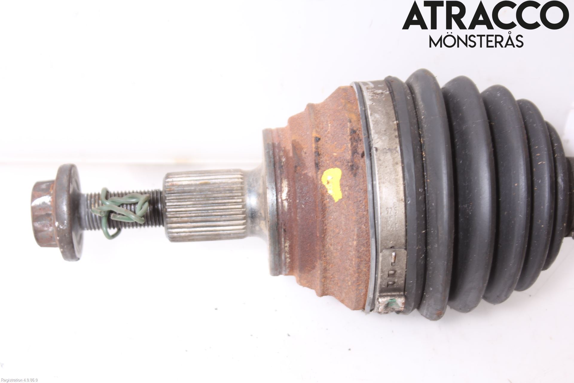 Volkswagen VW GOLF VI 09-13 Drivaxel Fram Vänster