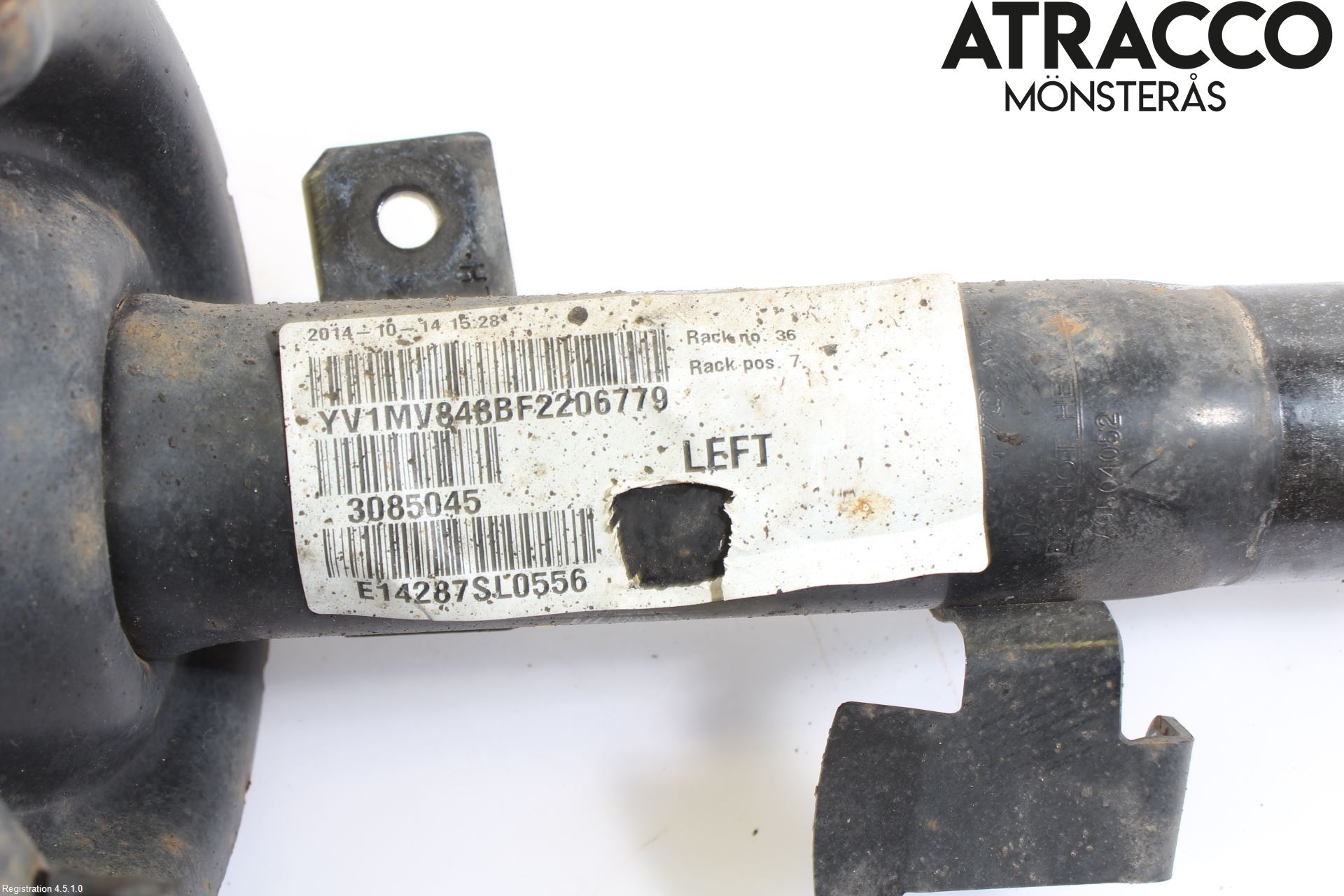 Volvo V40 12-19 Fjäderben Fram Vänster