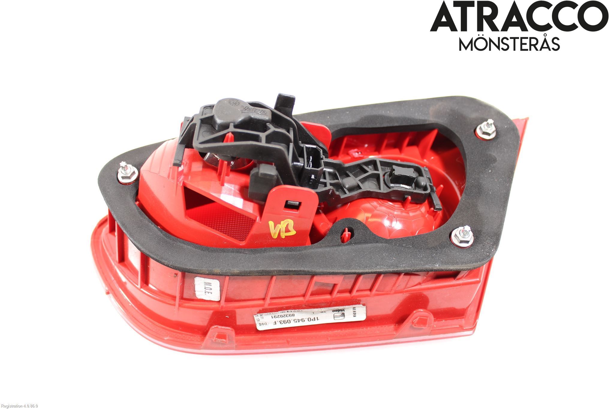 Seat LEON 06-12 Bakljus Lucka Vä