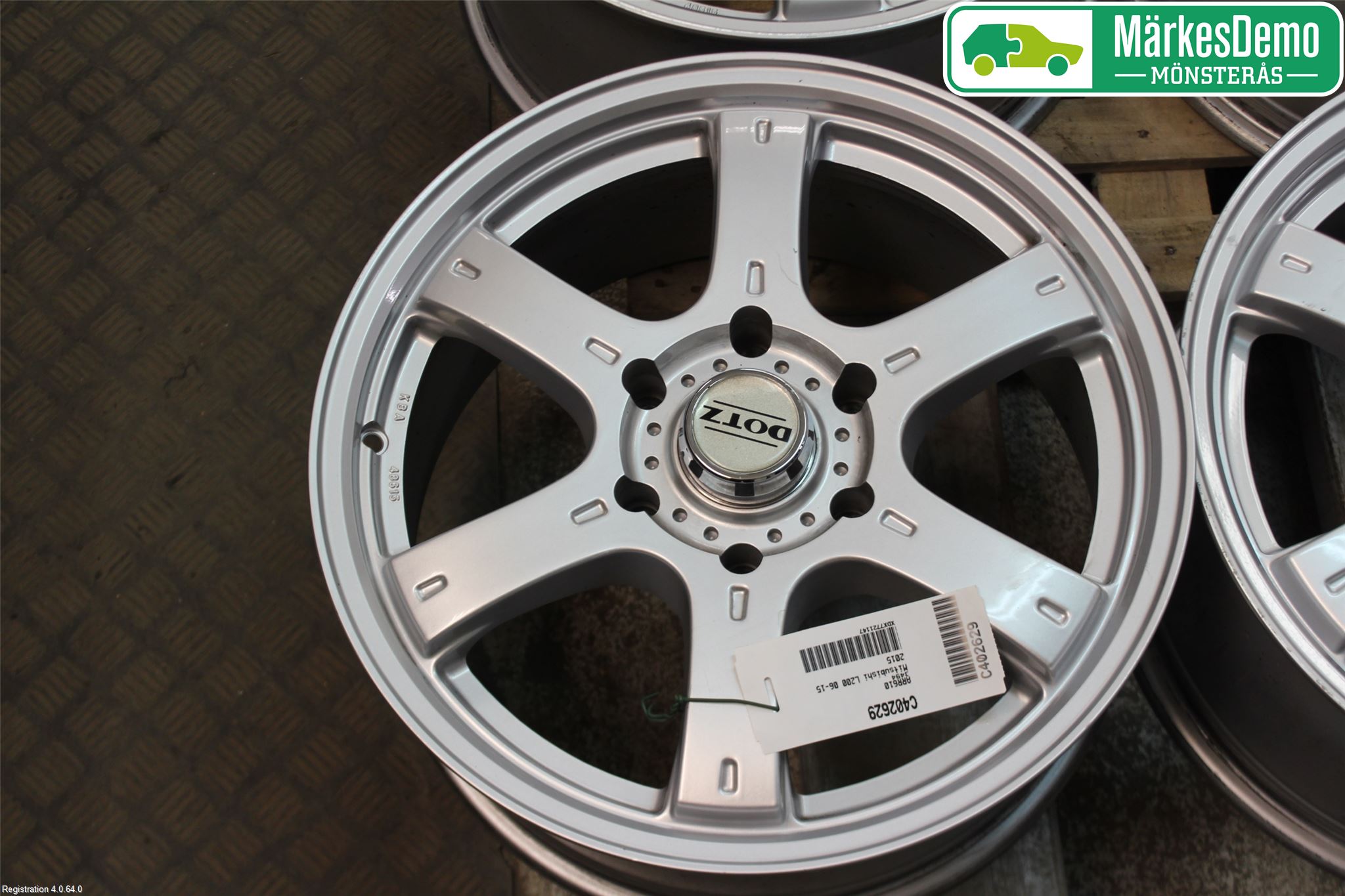 Mitsubishi L200 06-15 Fälgsats Aluminium