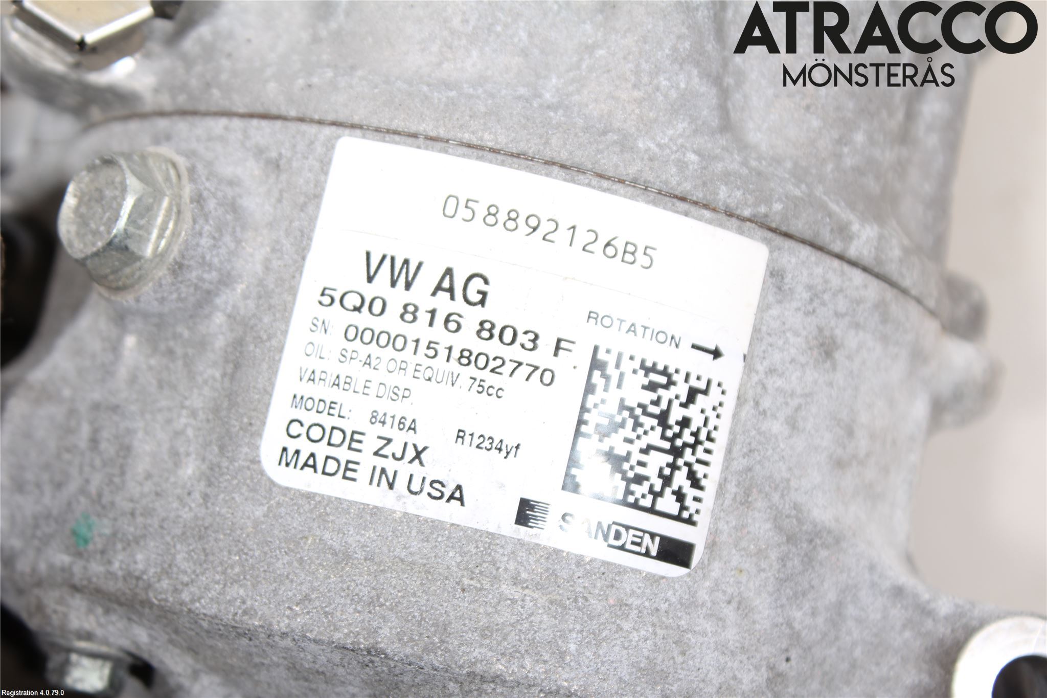 Volkswagen VW BEETLE 12- Ac Kompressor