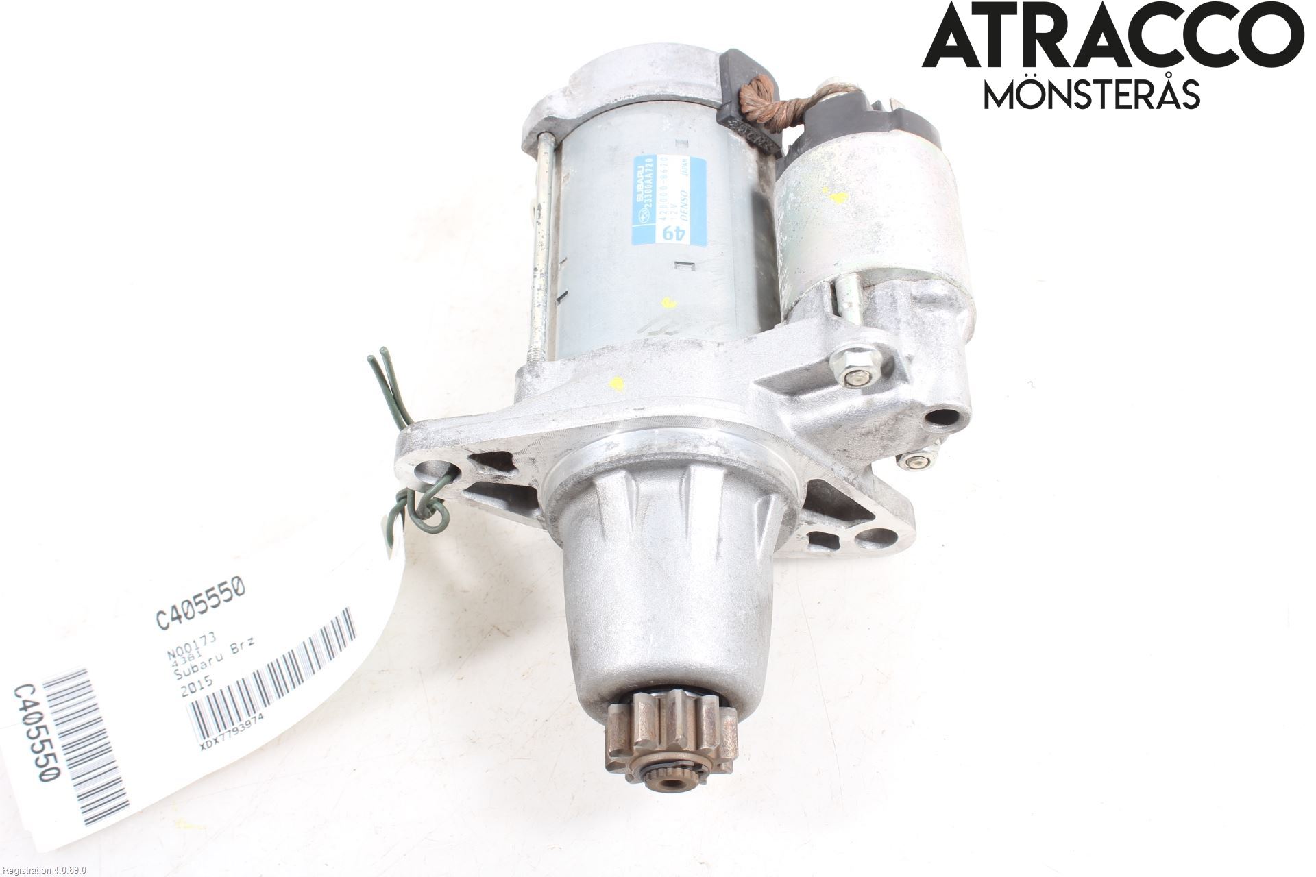 Subaru BRZ Startmotor