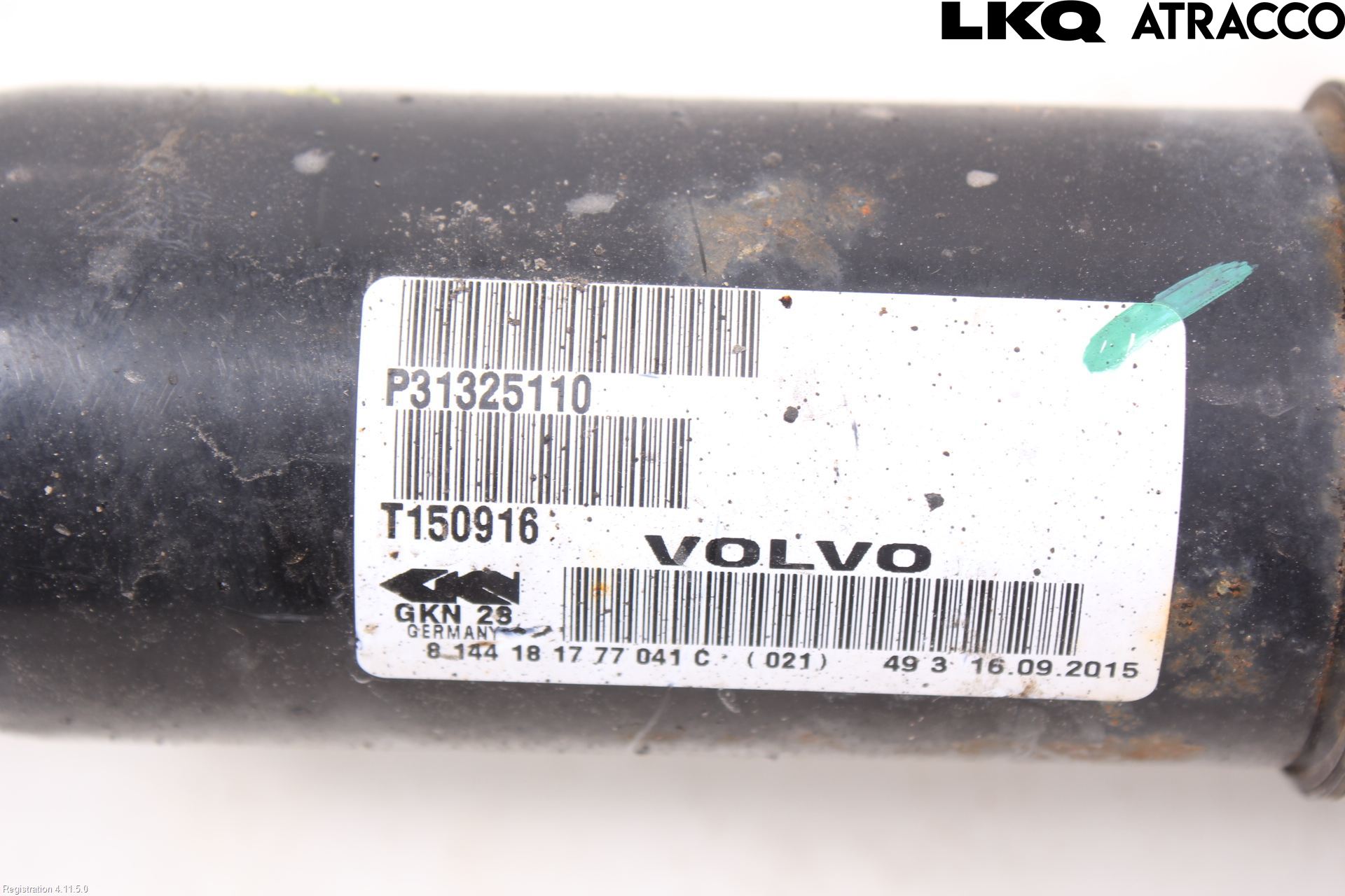 Volvo XC60 14-17 Drivaxel Fram Vänster