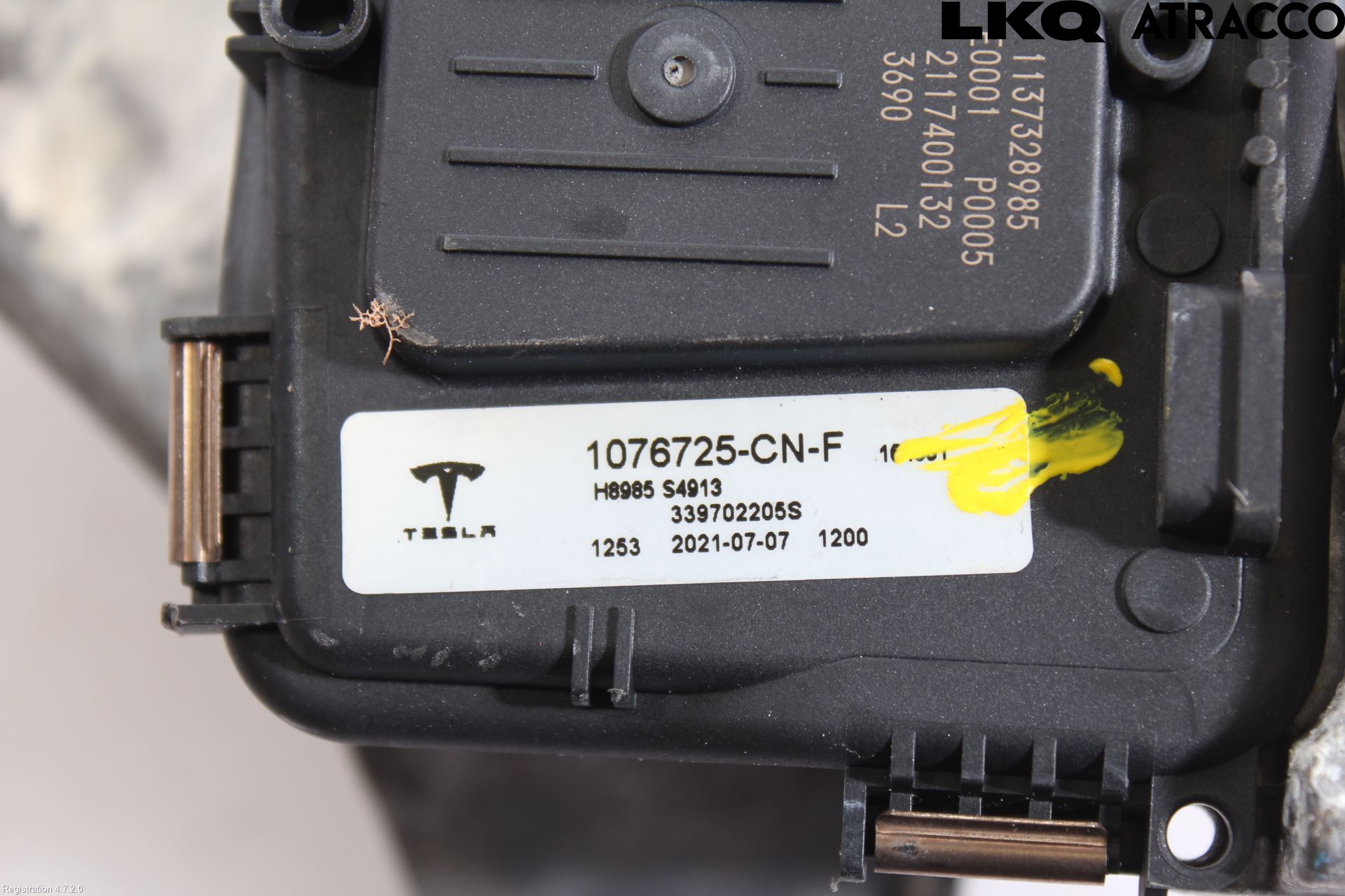 Tesla MODEL 3 17- Torkarmekanism Vindruta