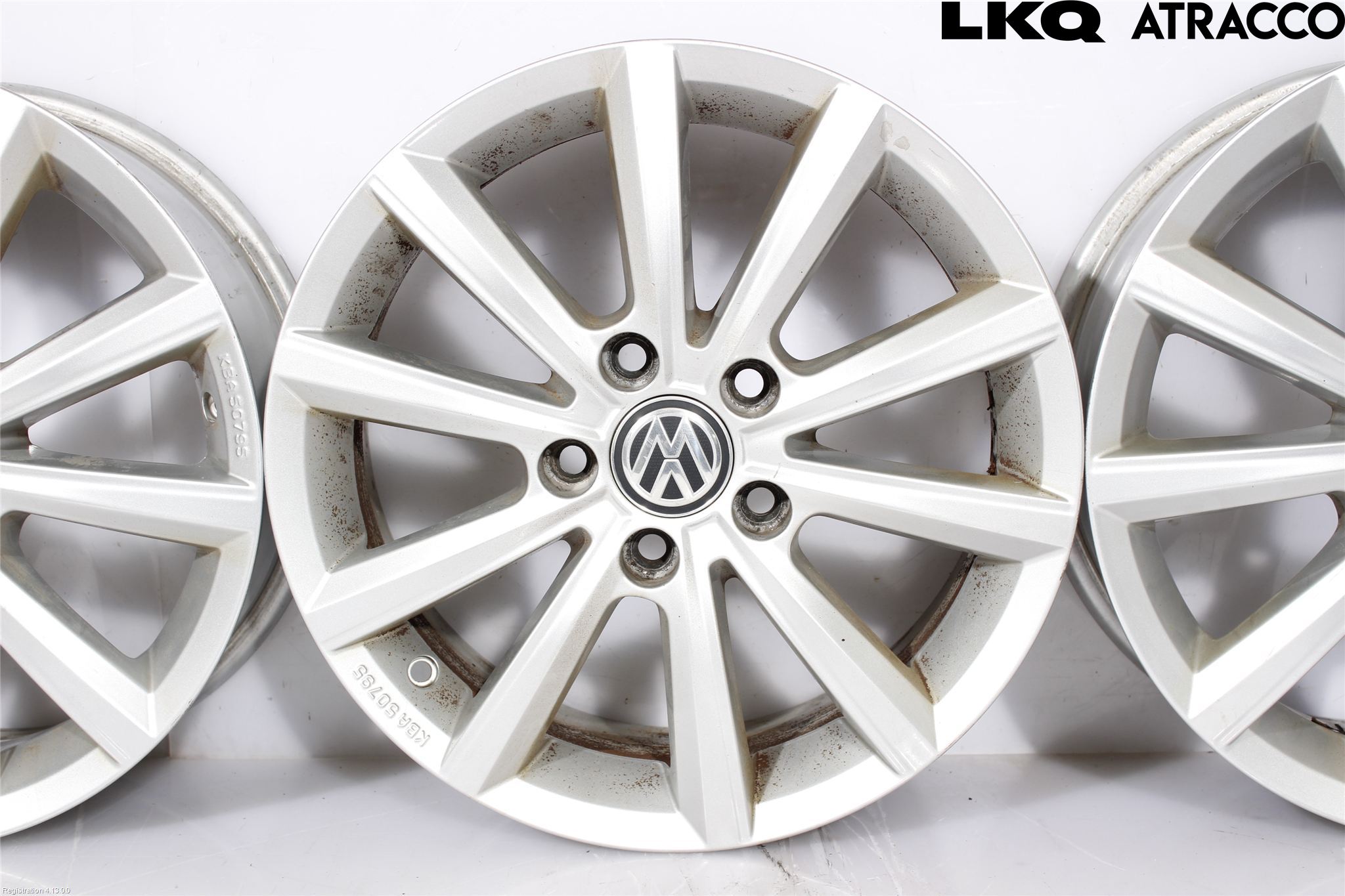 Volkswagen VW GOLF / E-GOLF VII 13-20 Fälgsats Aluminium