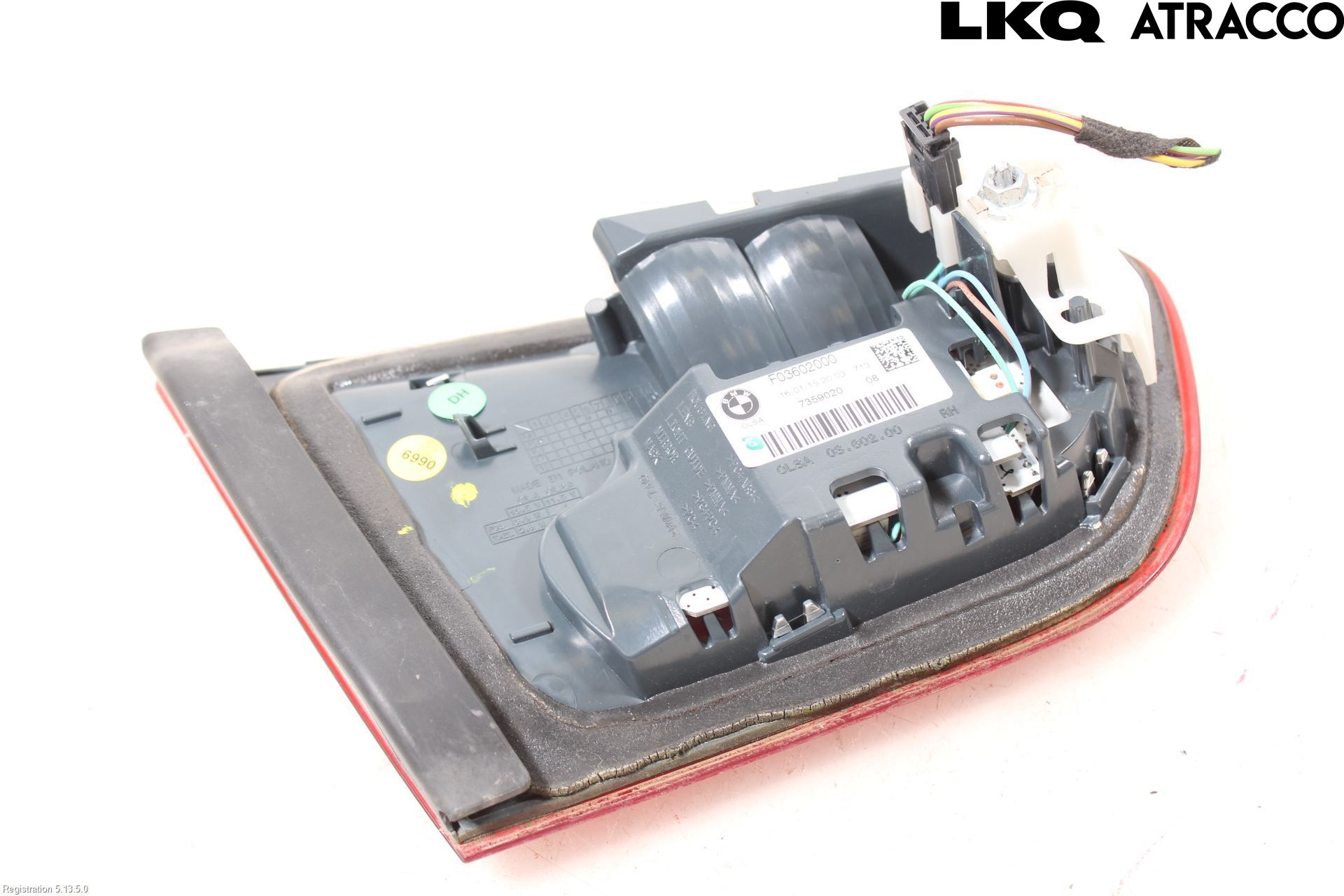 BMW 1 F20/F21 11-19 Bakljus Lucka Hö