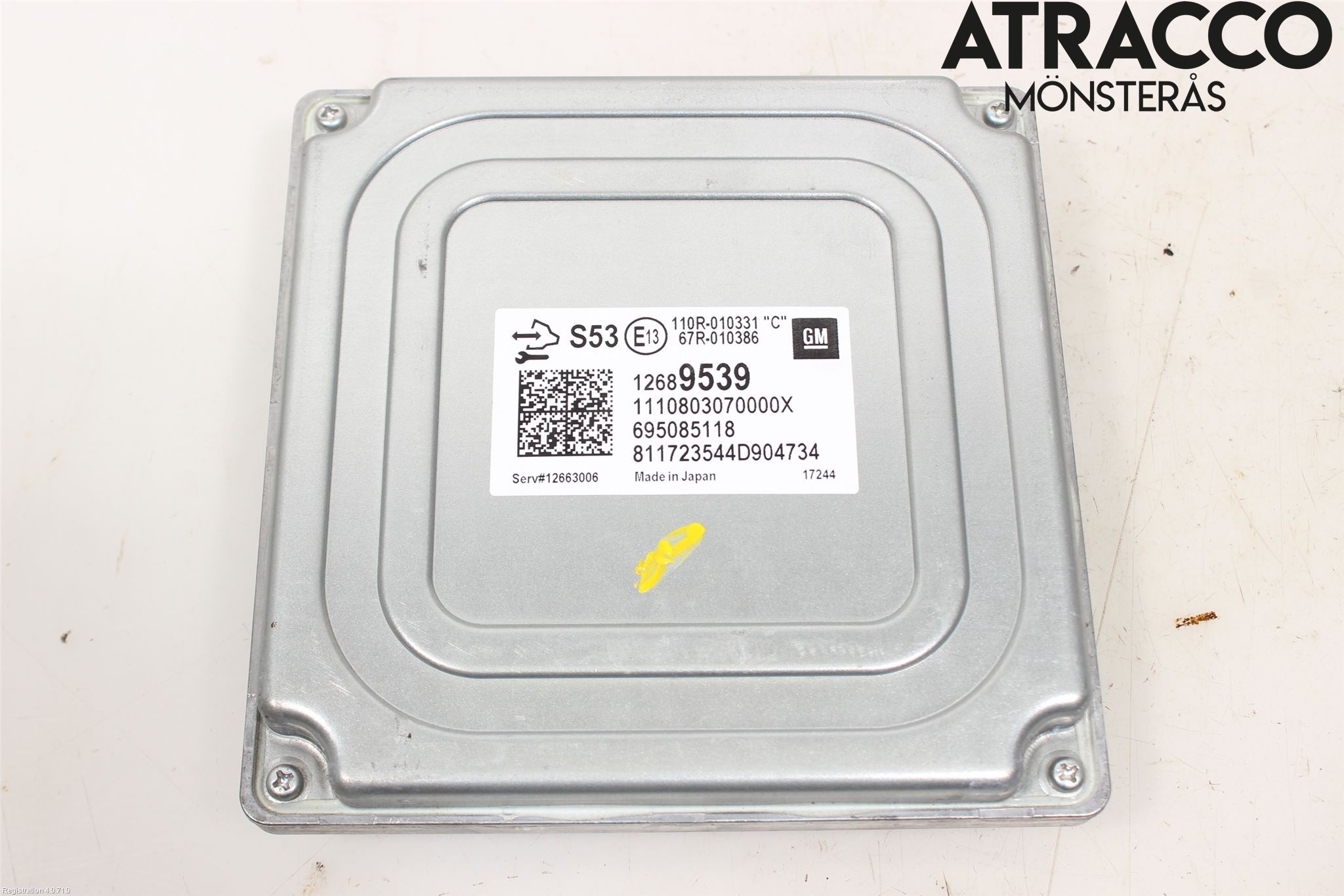 Opel ASTRA K 16-22 Styrenhet Insprut Bensin