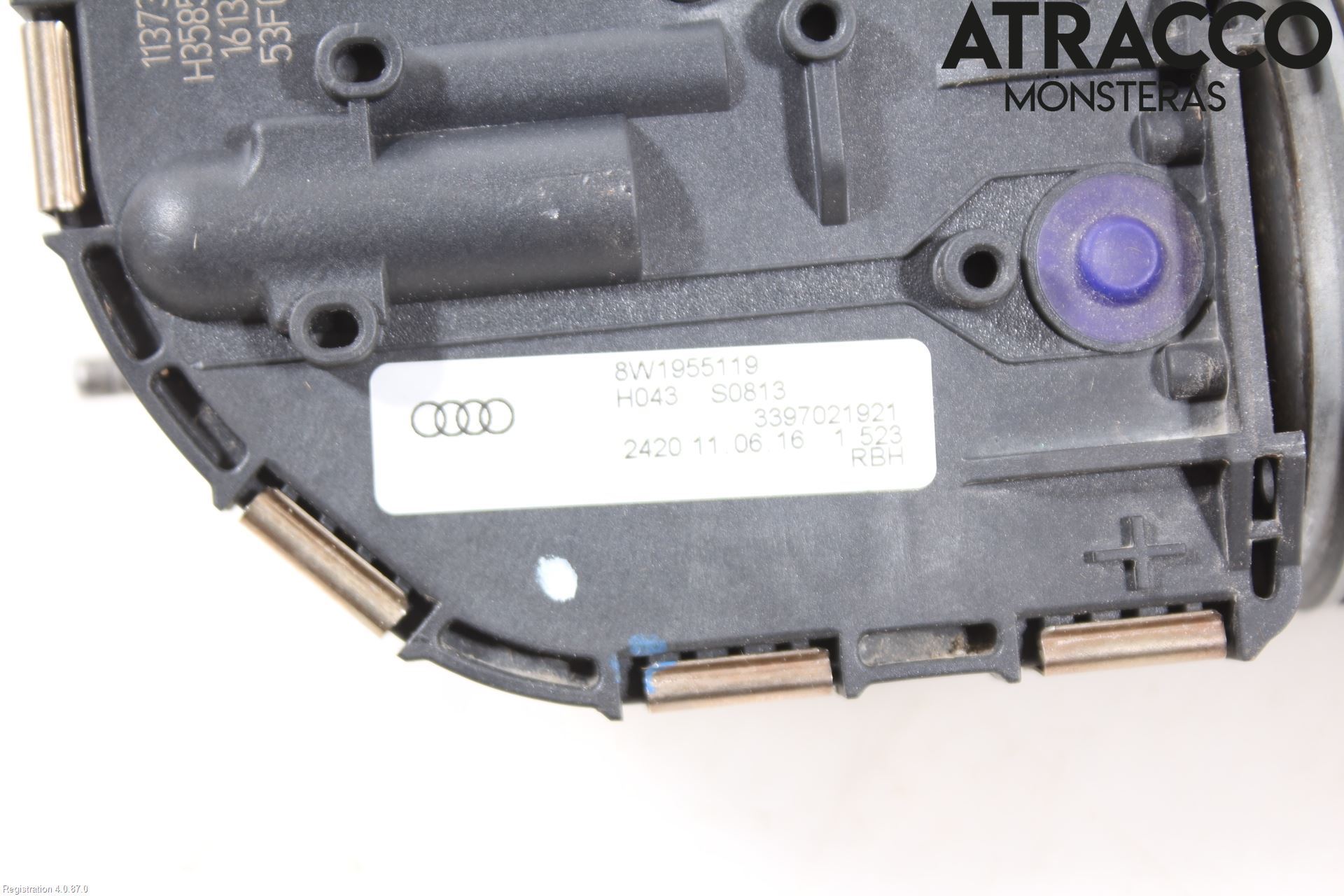 Audi A4/S4 B9 16-19 Torkarmotor Vindruta