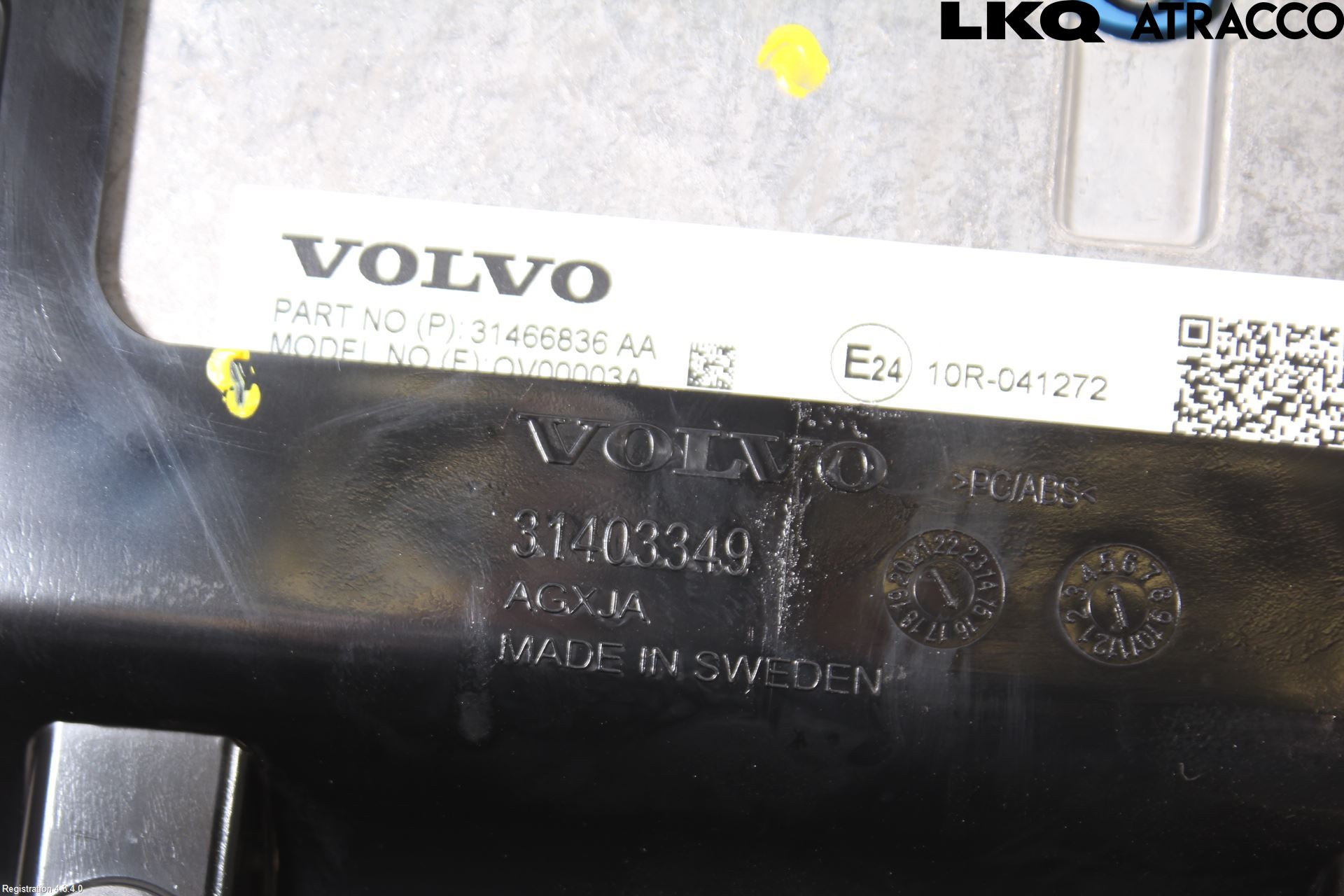 Volvo XC90/RECHARGE 16- Multifunktionsdisplay