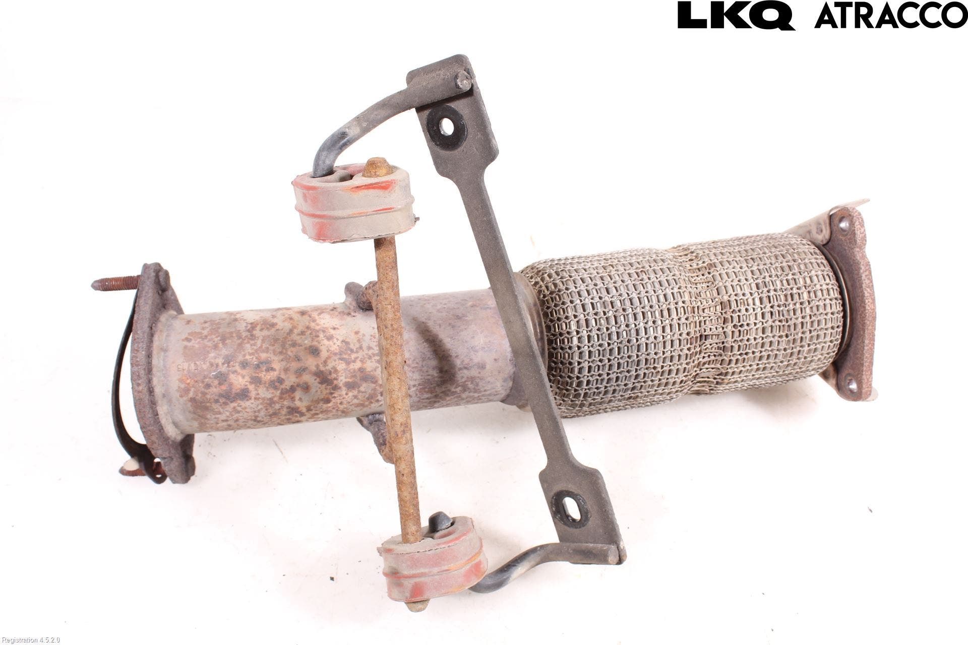 Volvo V40 12-19 Avgasrör Främre-Mitt-Bak