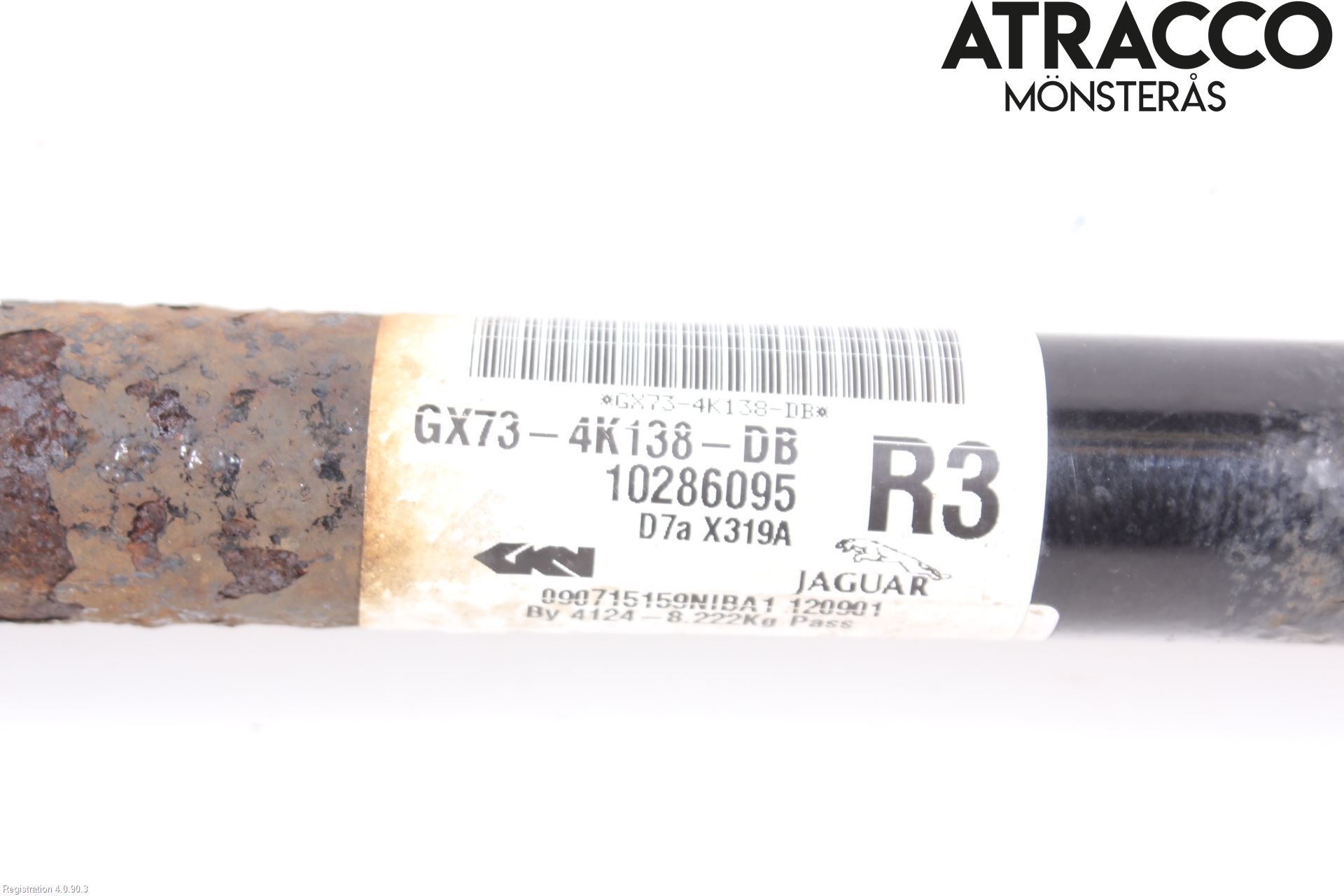 Jaguar XF (X260) 16-24 Drivaxel Bak Höger