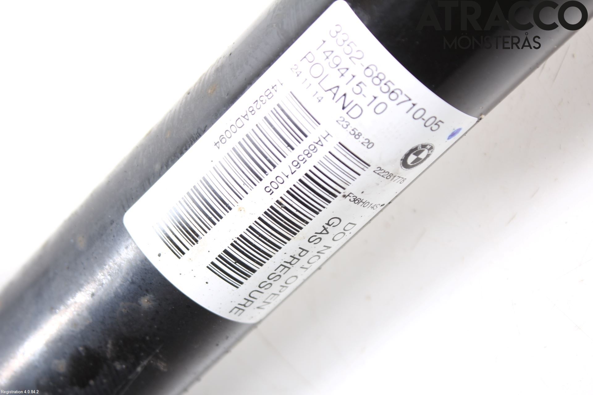 BMW 4 F32/F33/F82/F83 13-20 Stötdämpare Bak