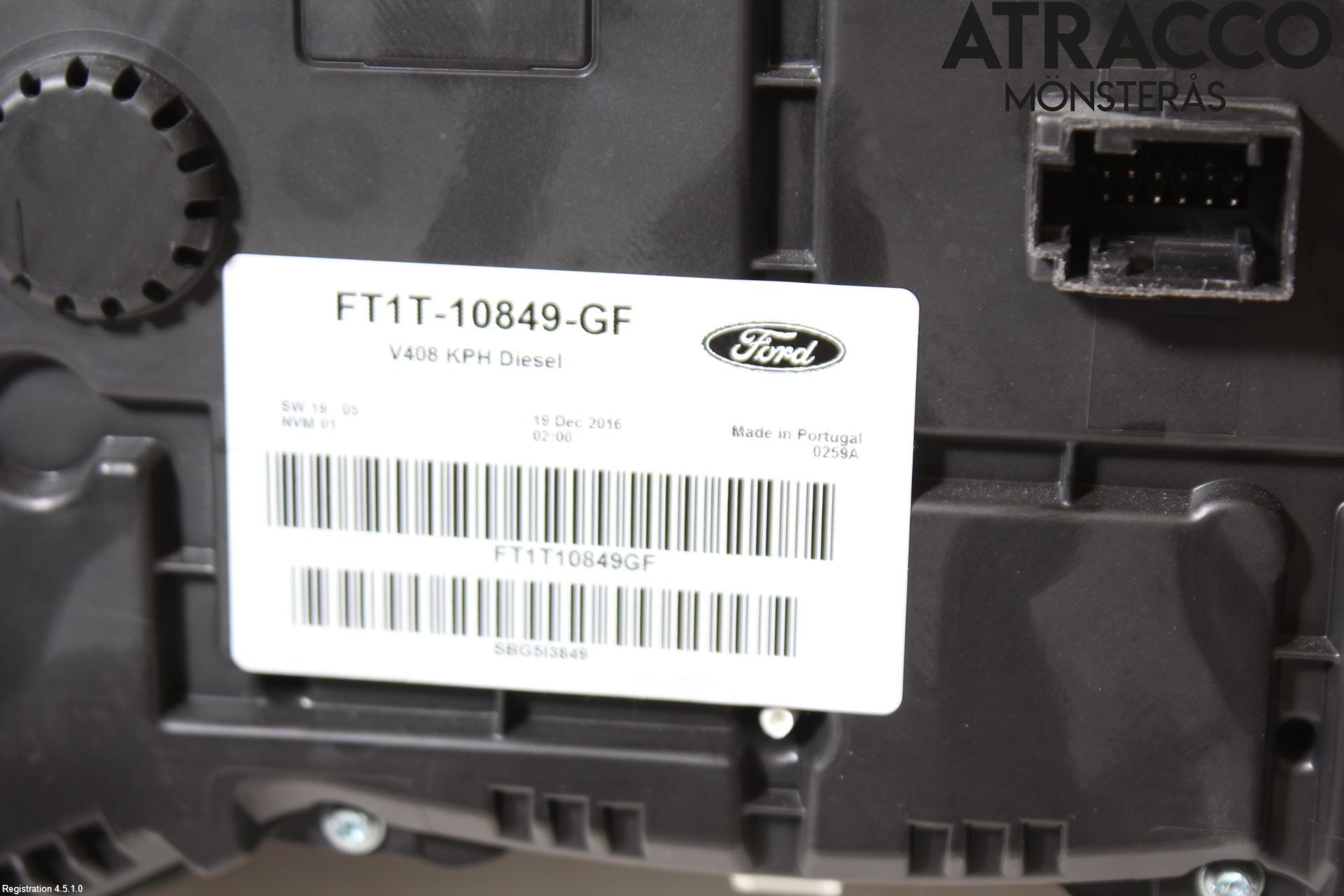 Ford TRANSIT/TOURNEO CONNECT 13-22 Instrument Komb