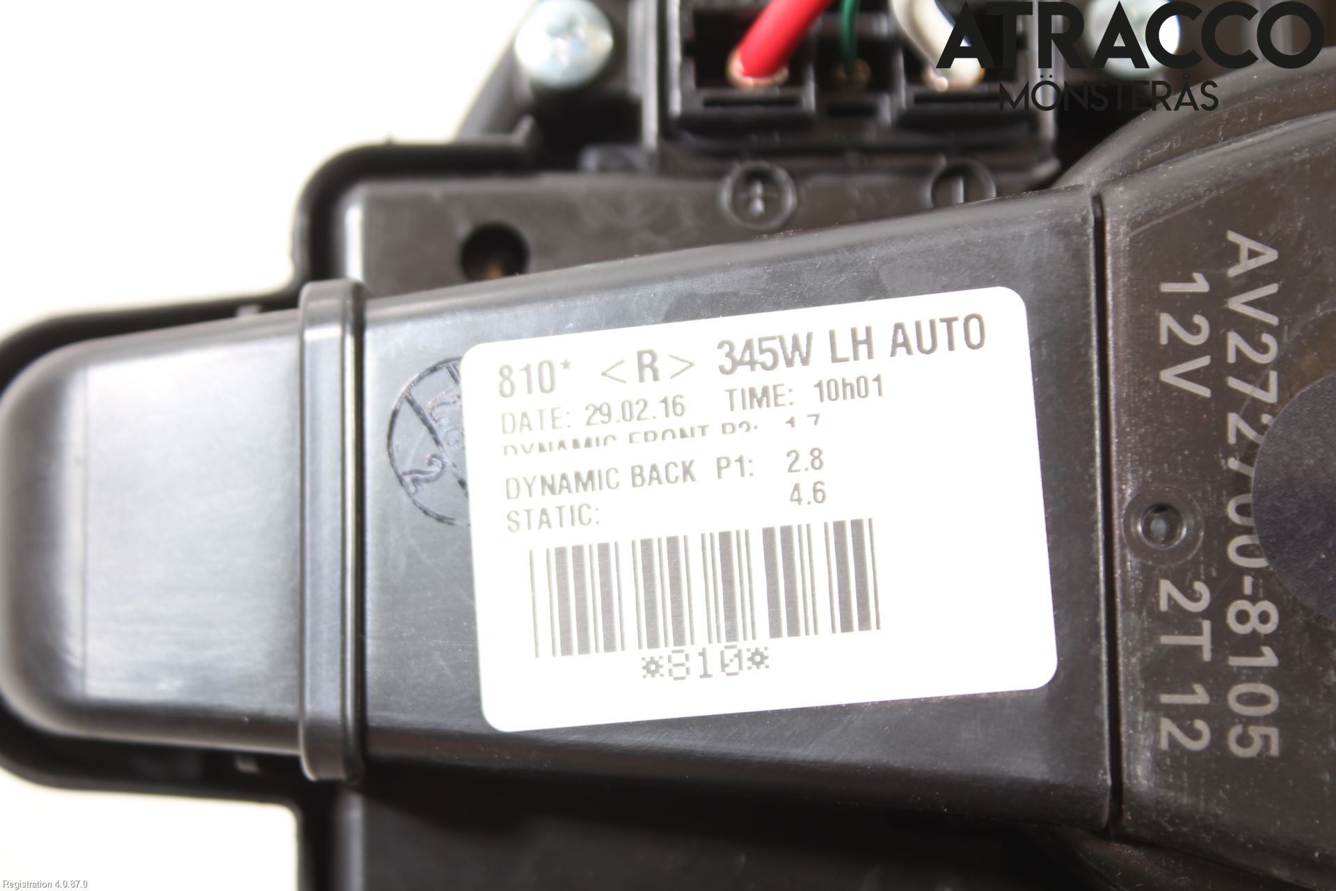 Toyota AVENSIS 16-18 Värmefläkt